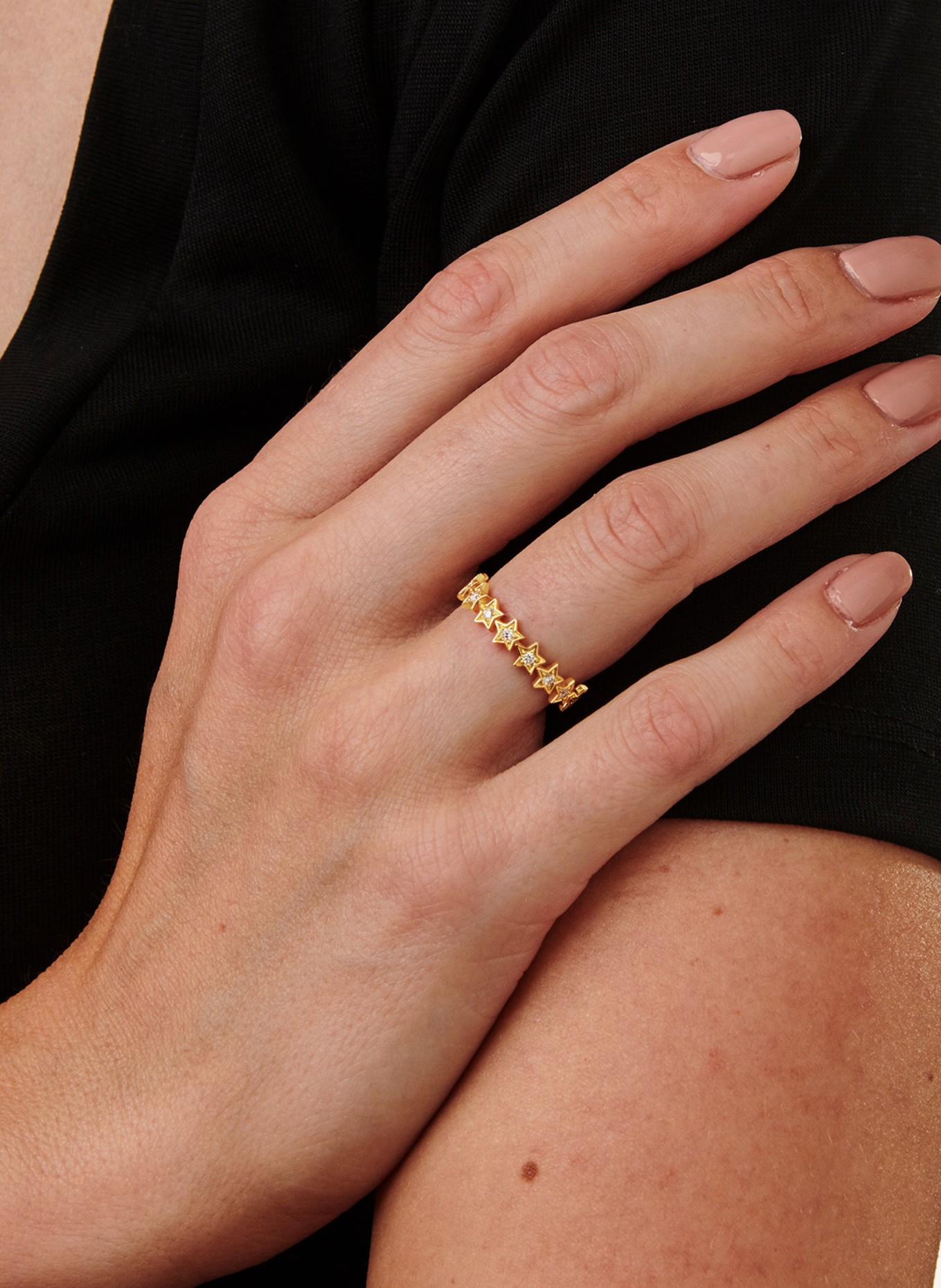 CADA Ring MILKY WAY: GOLD