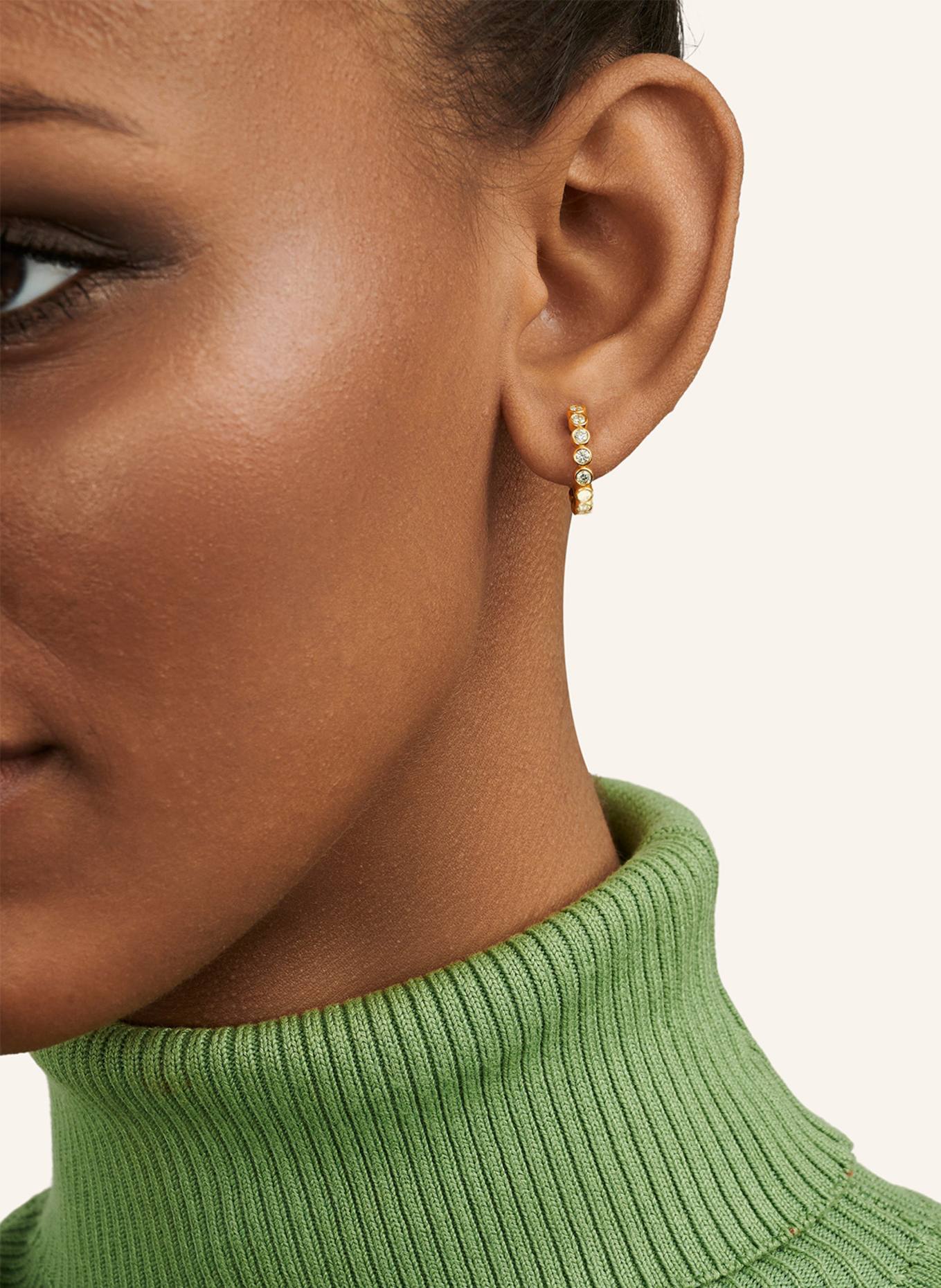 CADA Ohrringe JULIE HOOPS: GOLD
