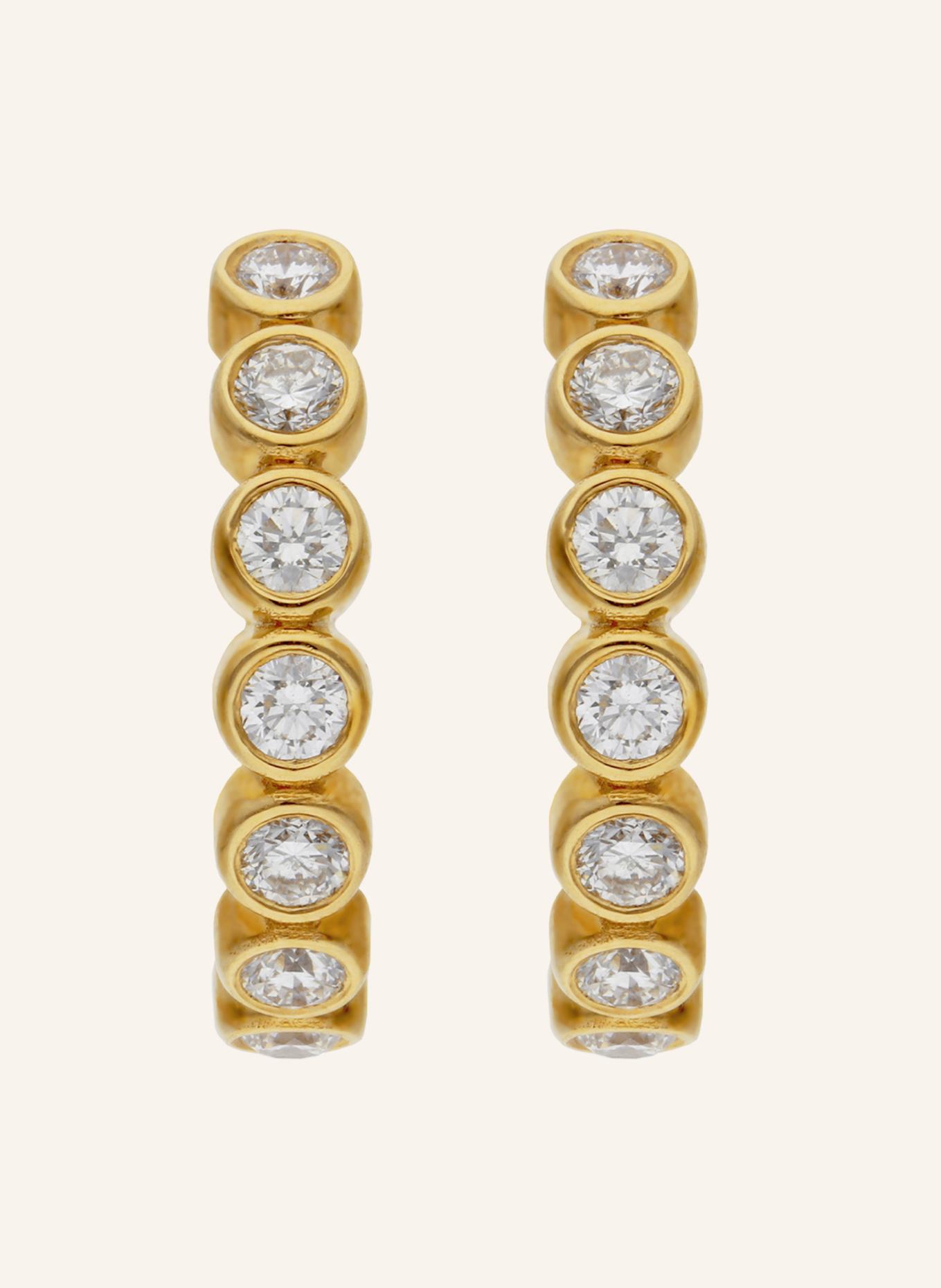 CADA Ohrringe JULIE HOOPS: GOLD