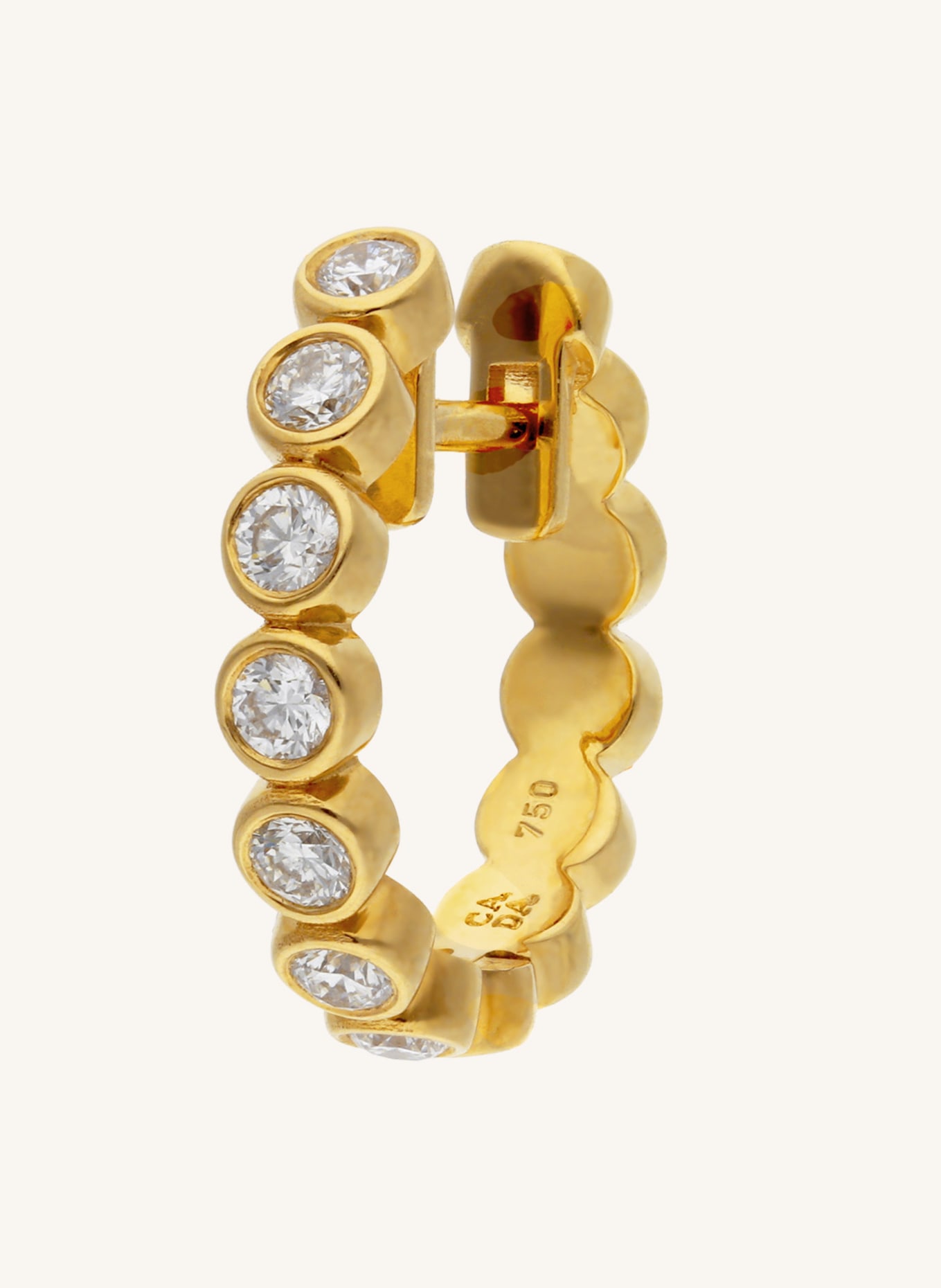 CADA Ohrringe JULIE HOOPS: GOLD