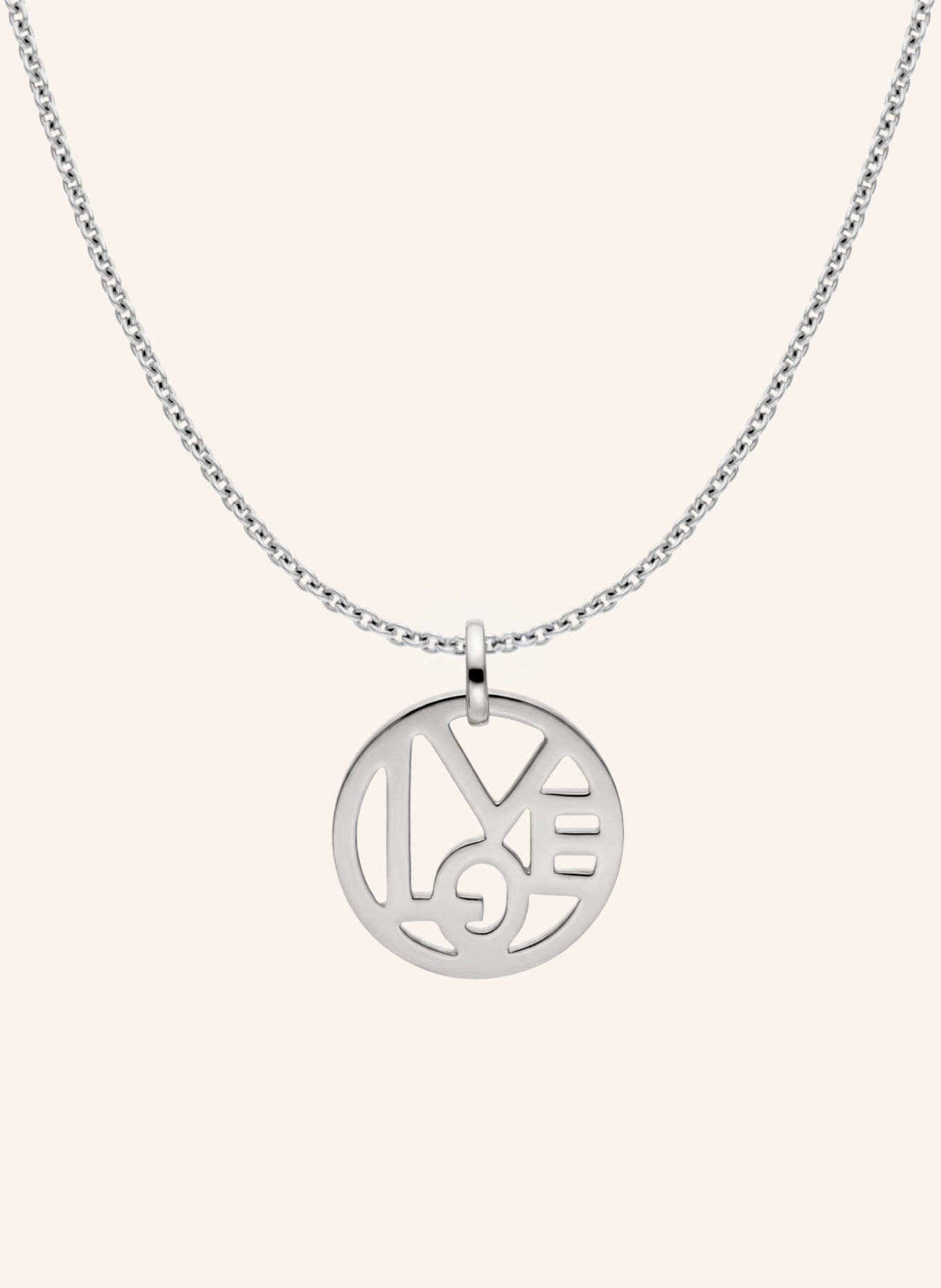 CADA Kette MINI LOVE: WEISSGOLD