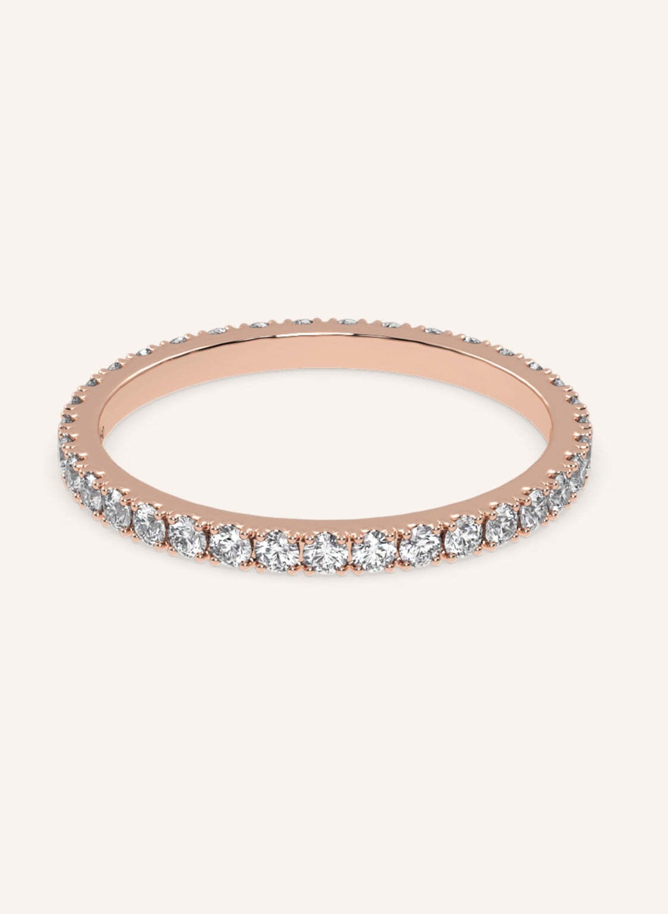 VEYNOU Ring MEMORY aus 18 Karat Roségold mit 0,68ct. Diamanten: ROSÉGOLD