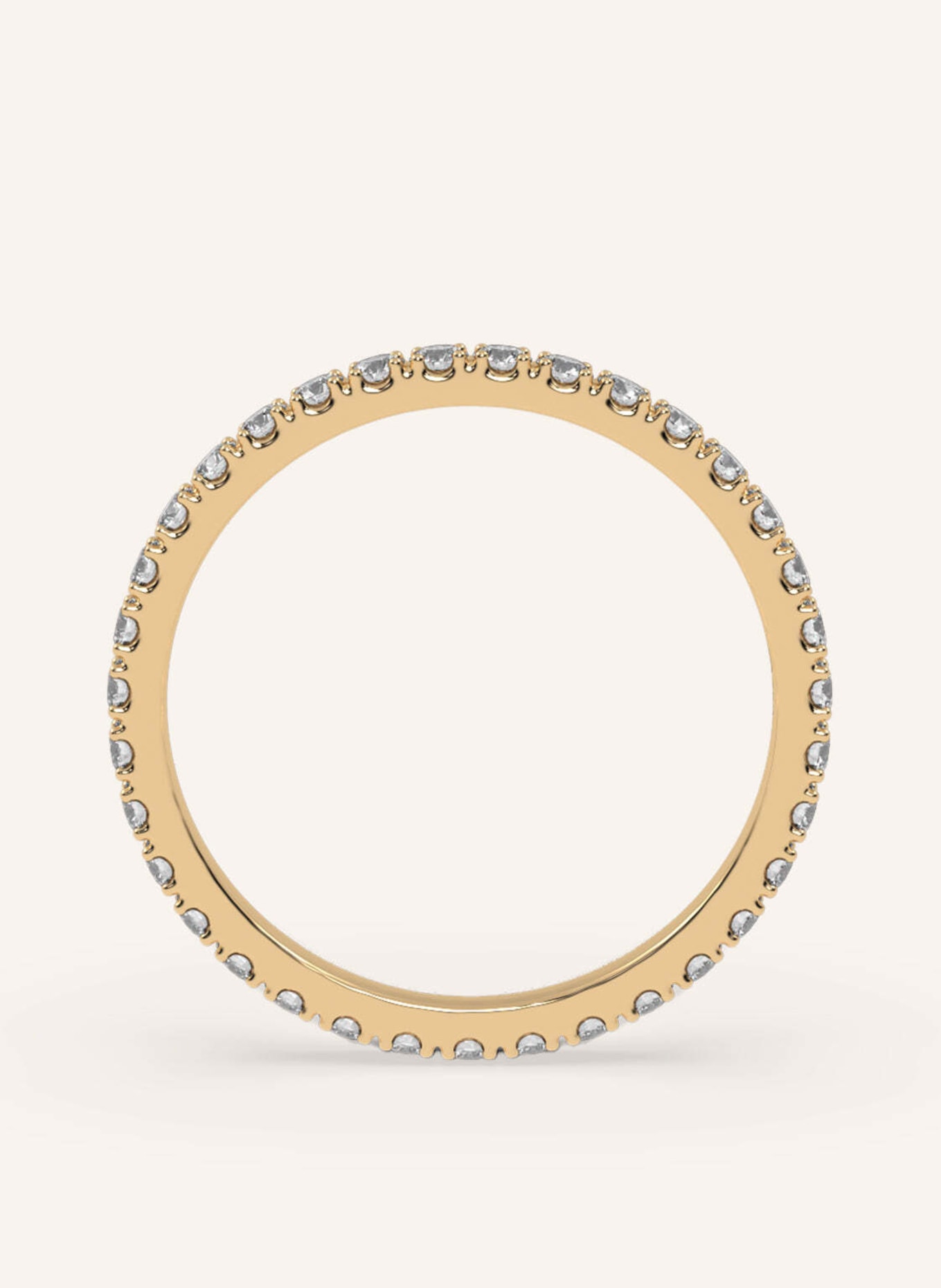 VEYNOU Ring MEMORY aus 18 Karat Gelbgold mit 0,68ct. Diamanten: GOLD
