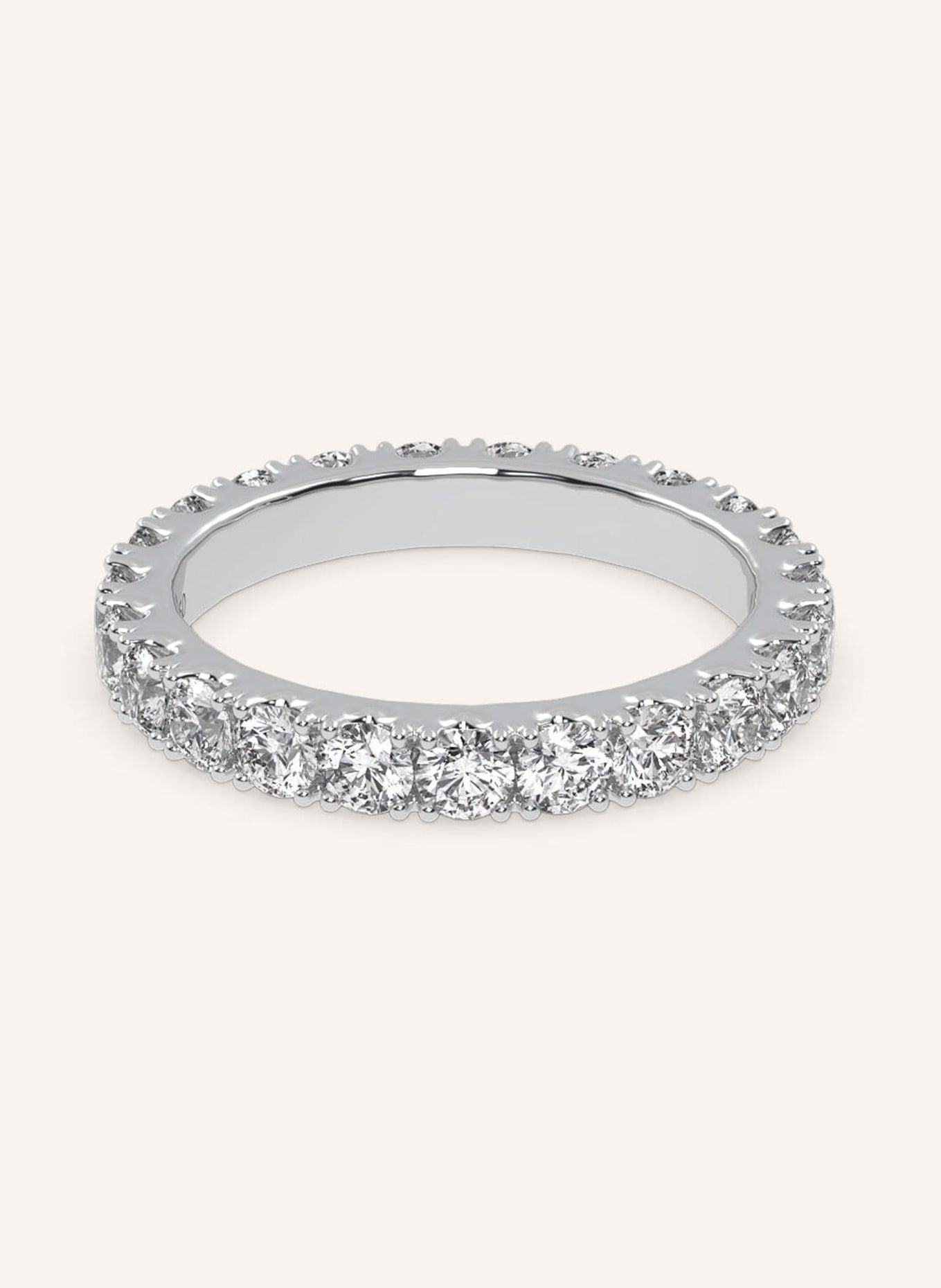 VEYNOU Ring MEMORY aus 18 Karat Weißgold mit 1,35ct. Diamanten: WEISSGOLD