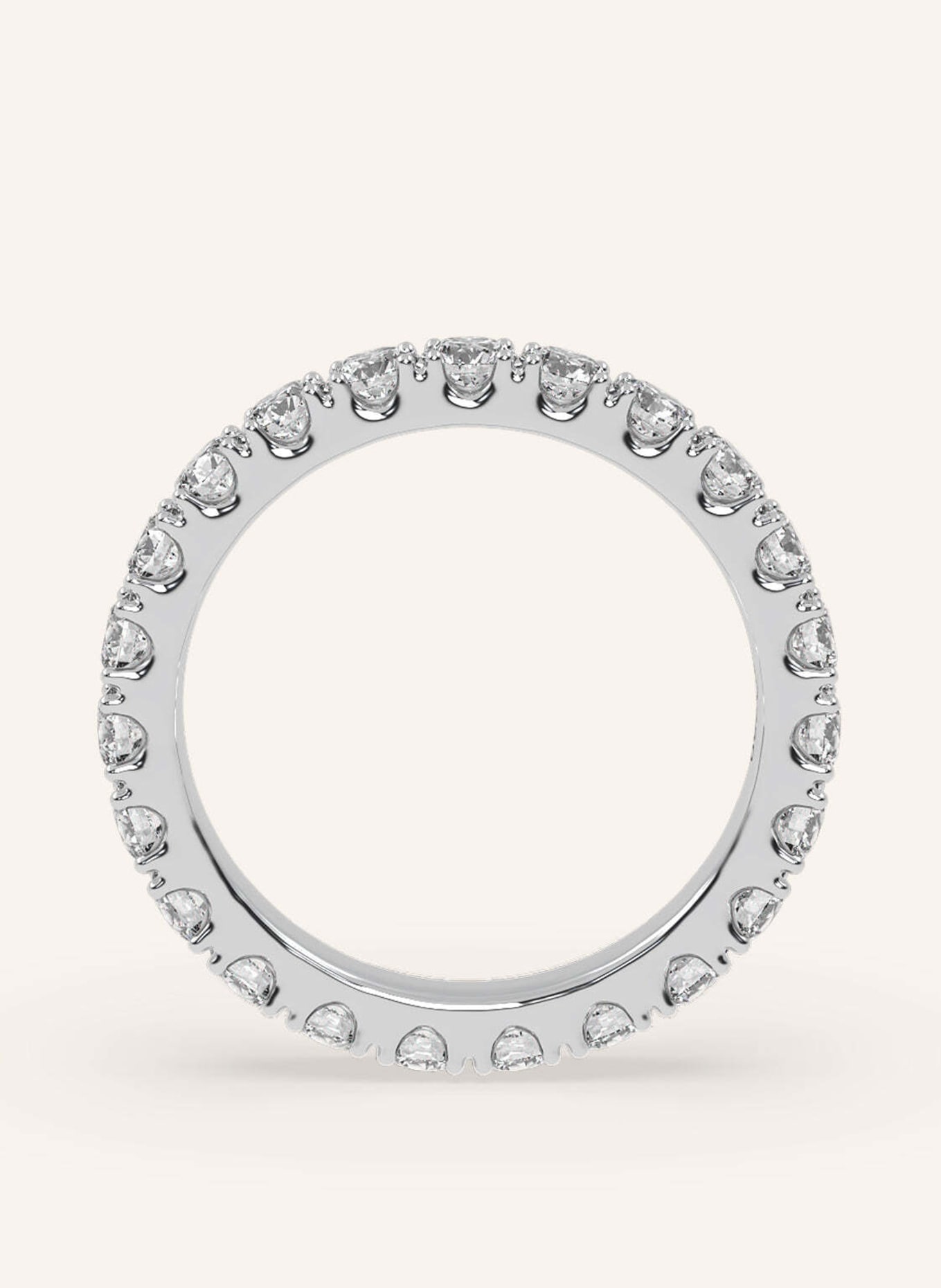 VEYNOU Ring MEMORY aus 18 Karat Weißgold mit 1,35ct. Diamanten: WEISSGOLD