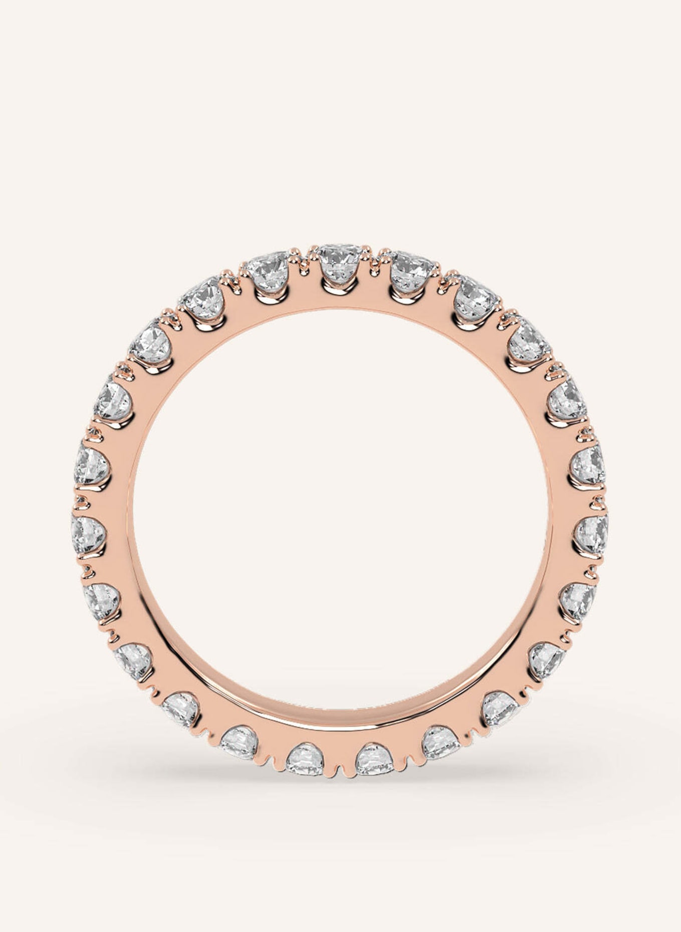 VEYNOU Ring MEMORY aus 18 Karat Roségold mit 1,35ct. Diamanten: ROSÉGOLD