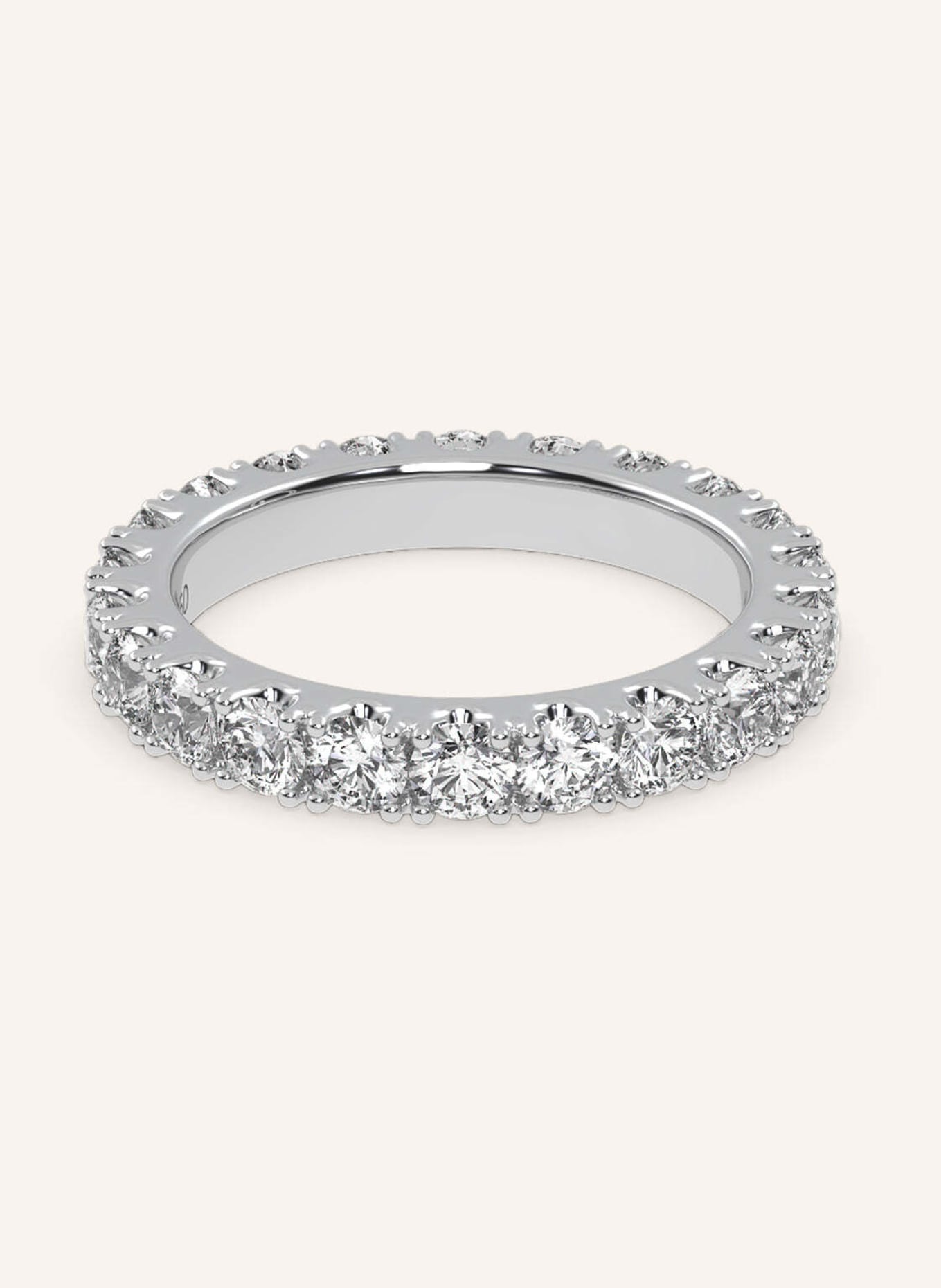 VEYNOU Ring MEMORY aus 18 Karat Weißgold mit 2,25ct. Diamanten: WEISSGOLD