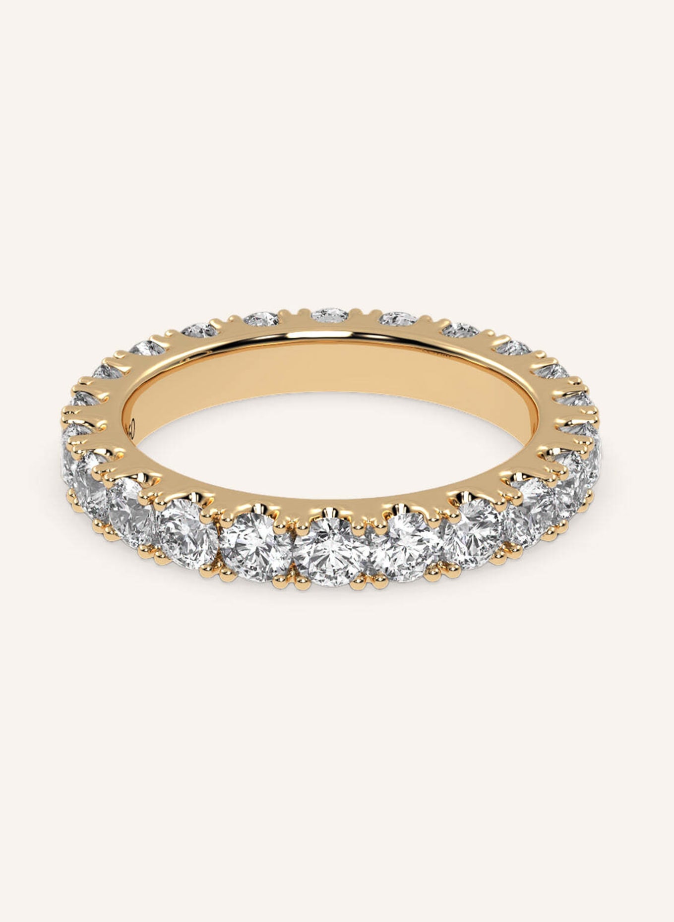 VEYNOU Ring MEMORY aus 18 Karat Gelbgold mit 2,25ct. Diamanten: GOLD