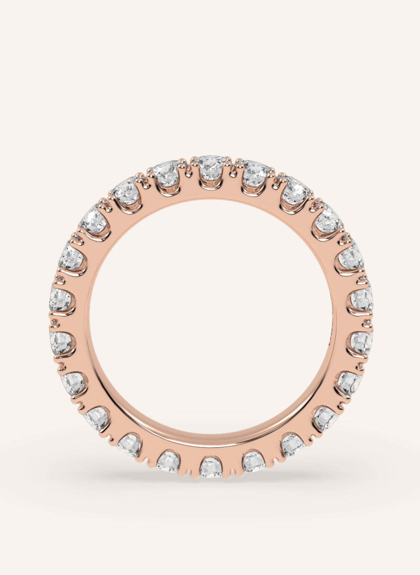 VEYNOU Ring MEMORY aus 18 Karat Roségold mit 2,25ct. Diamanten: ROSÉGOLD