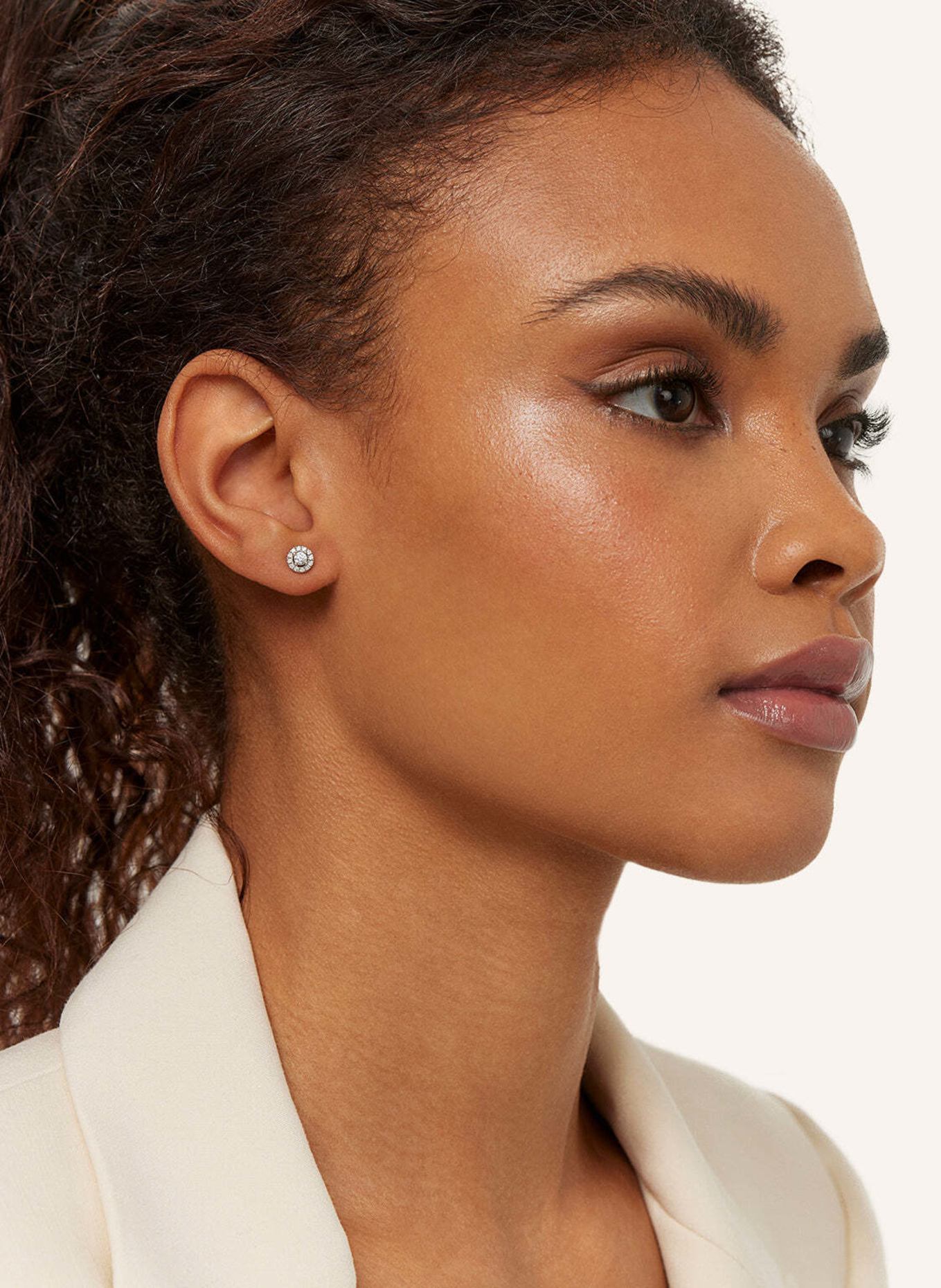 VEYNOU Ohrstecker CAMILLA aus 14 Karat Roségold und 0,32ct. Diamanten: ROSÉGOLD