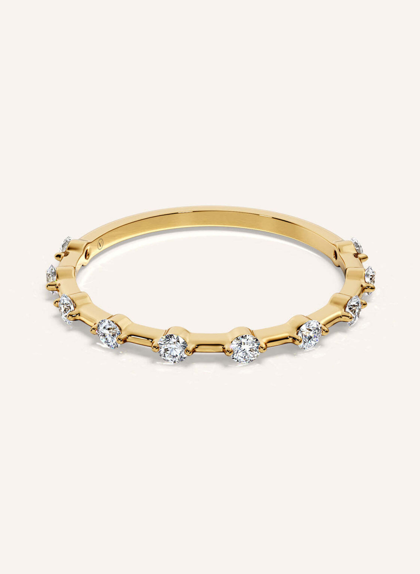 VEYNOU Ring DAISY aus 14 Karat Gelbgold und 0,30ct. Lab-Grown Diamanten: GOLD