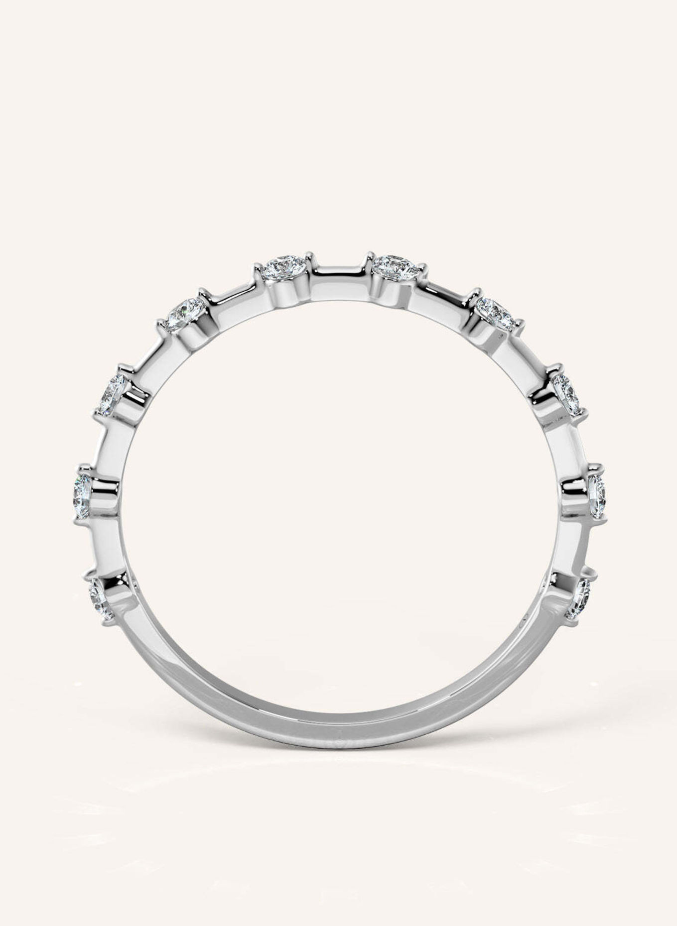 VEYNOU Ring DAISY aus 14 Karat Weißgold und 0,30ct. Lab-Grown Diamanten: WEISSGOLD