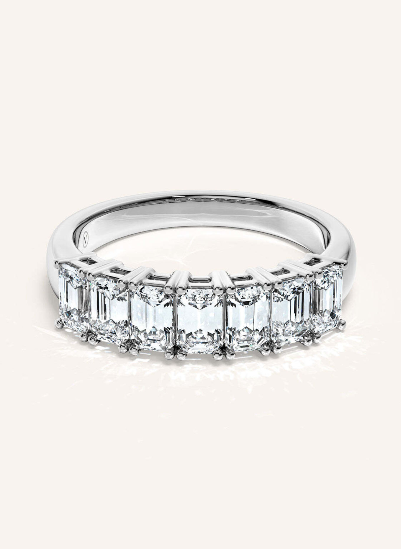 VEYNOU Ring DONNA aus 18 Karat Weißgold und 2ct. Lab-Grown Diamanten: WEISSGOLD