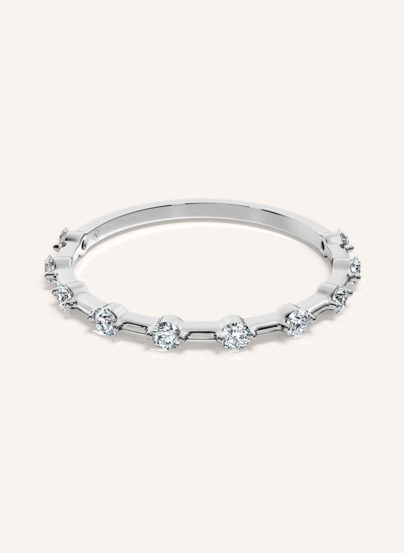 VEYNOU Ring DAISY van 14 karaat witgoud en 0,30 ct. in het laboratorium gekweekte diamanten: WITGOUD