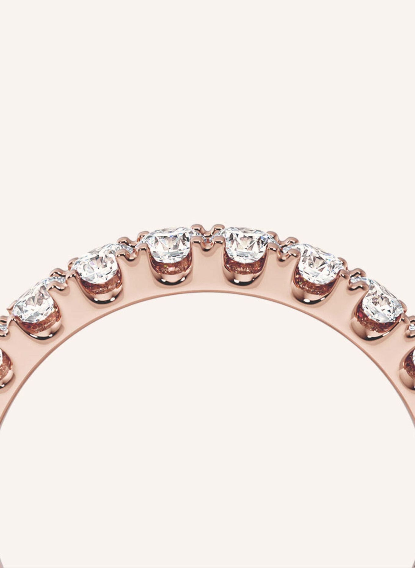 VEYNOU Ring MEMORY aus 18 Karat Roségold und 1,68ct. Lab-Grown Diamanten: ROSÉGOLD