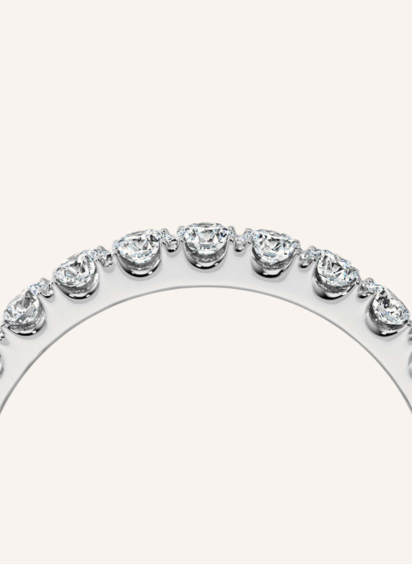 VEYNOU Ring MEMORY aus 18 Karat Weißgold und 1,35ct. Lab-Grown Diamanten: WEISSGOLD