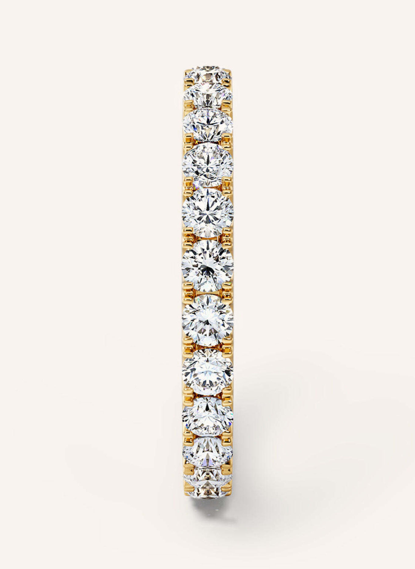 VEYNOU Ring MEMORY aus 18 Karat Gelbgold und 1,35ct. Lab-Grown Diamanten: GOLD