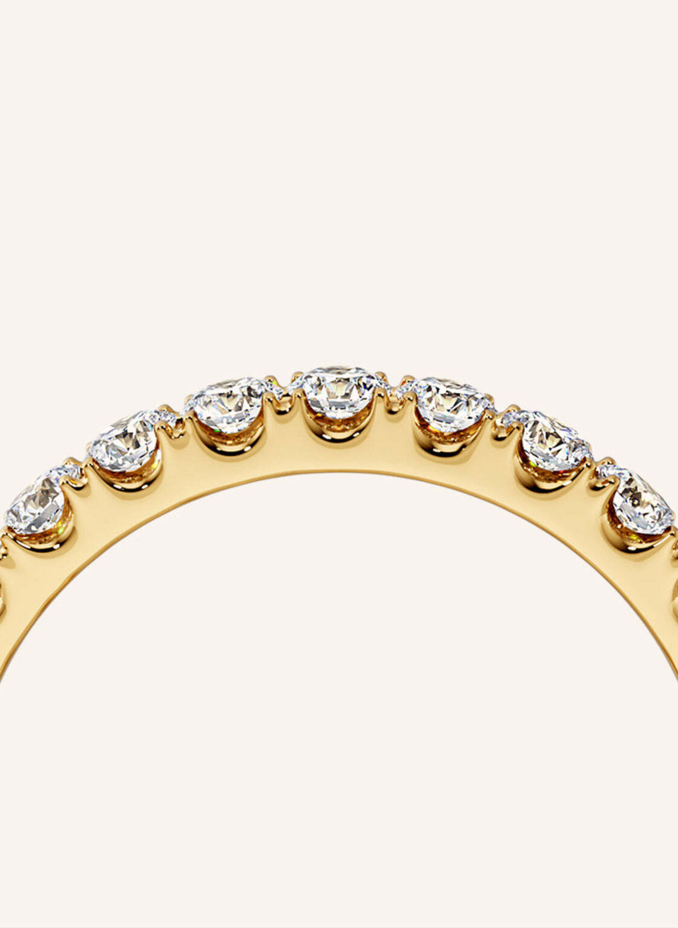 VEYNOU Ring MEMORY aus 18 Karat Gelbgold und 1,35ct. Lab-Grown Diamanten: GOLD