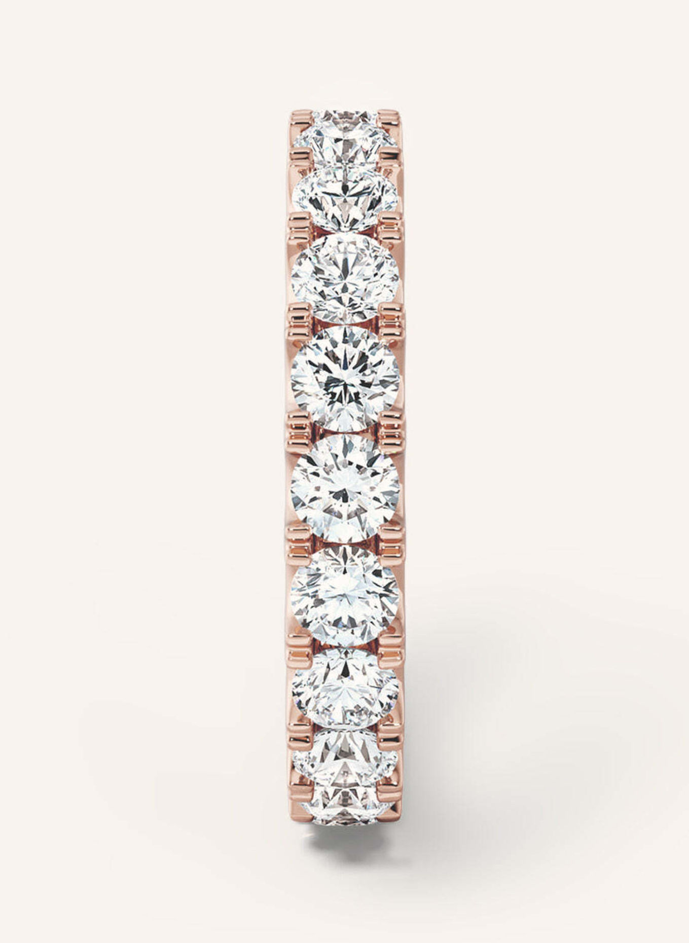 VEYNOU Ring MEMORY aus 18 Karat Roségold und 2,25ct. Lab-Grown Diamanten: ROSÉGOLD