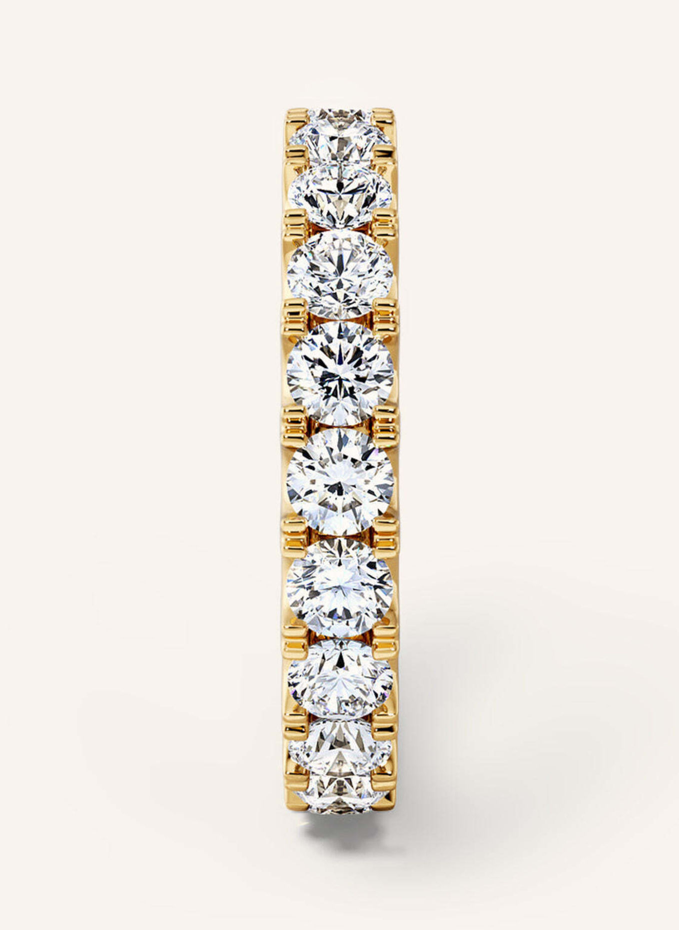 VEYNOU Ring MEMORY aus 18 Karat Gelbgold und 2,25ct. Lab-Grown Diamanten: GOLD