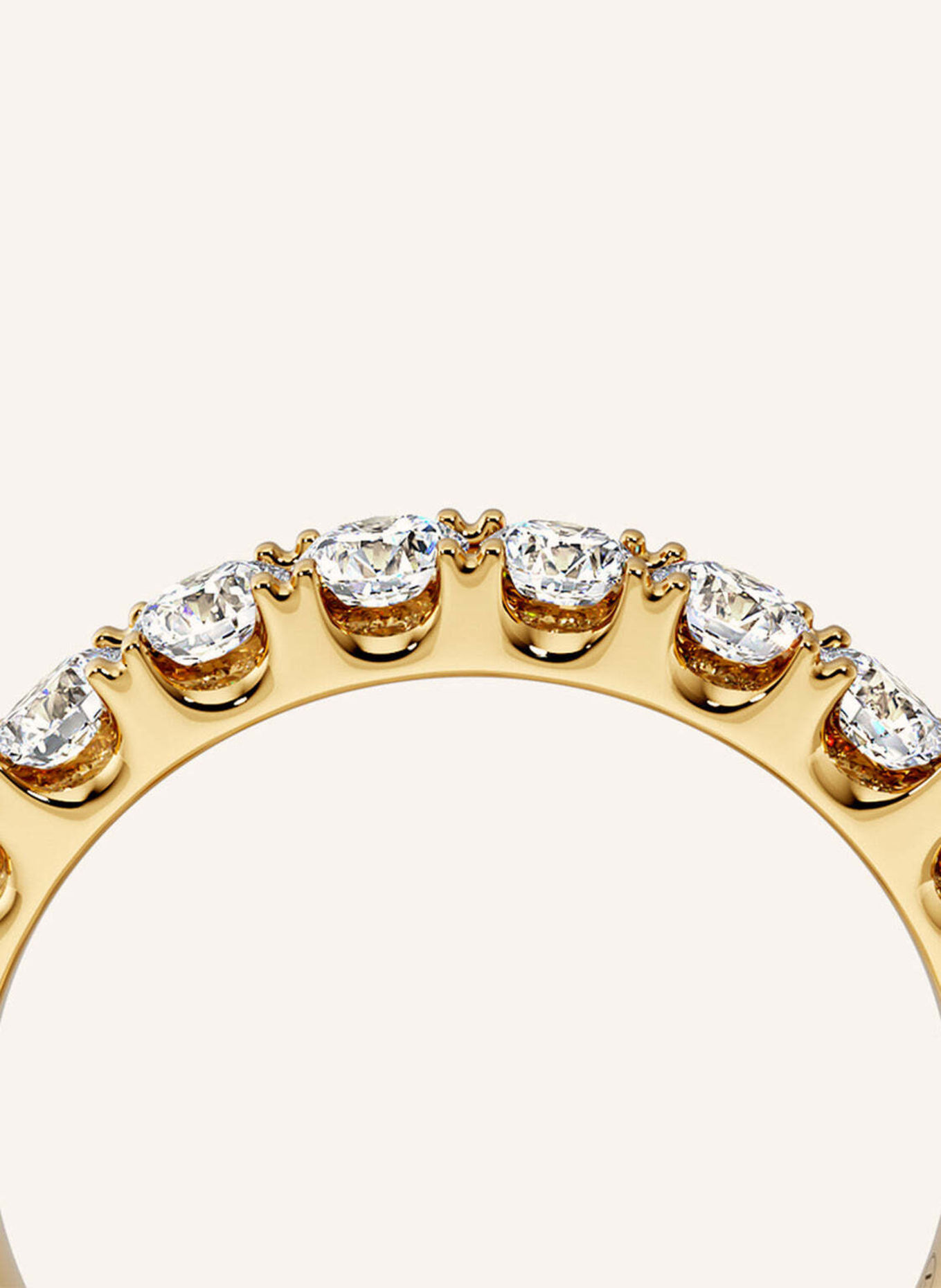 VEYNOU Ring MEMORY aus 18 Karat Gelbgold und 2,25ct. Lab-Grown Diamanten: GOLD
