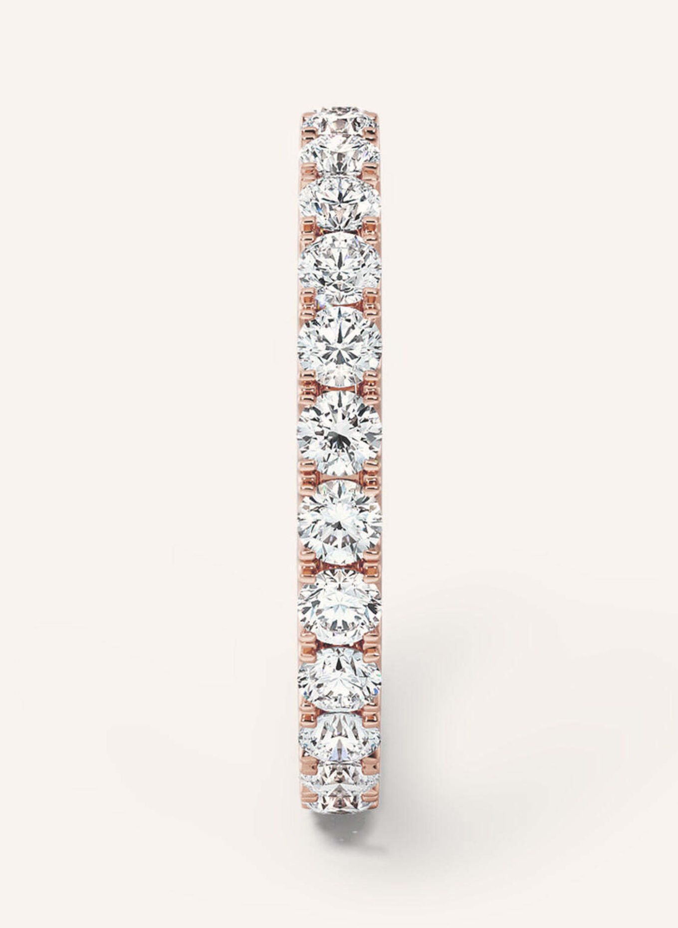 VEYNOU Ring MEMORY aus 18 Karat Roségold und 1,35ct. Lab-Grown Diamanten: ROSÉGOLD