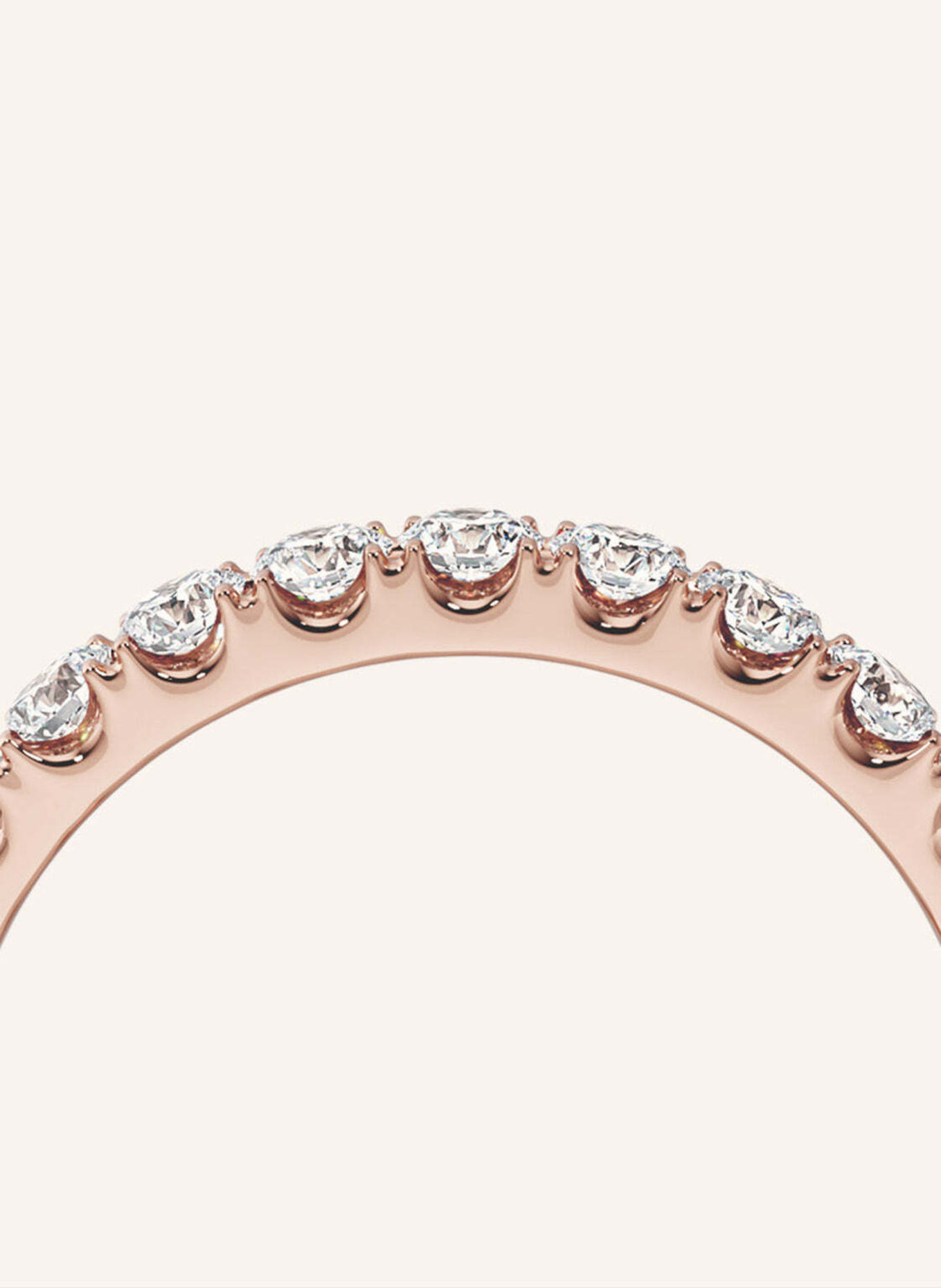 VEYNOU Ring MEMORY aus 18 Karat Roségold und 1,35ct. Lab-Grown Diamanten: ROSÉGOLD