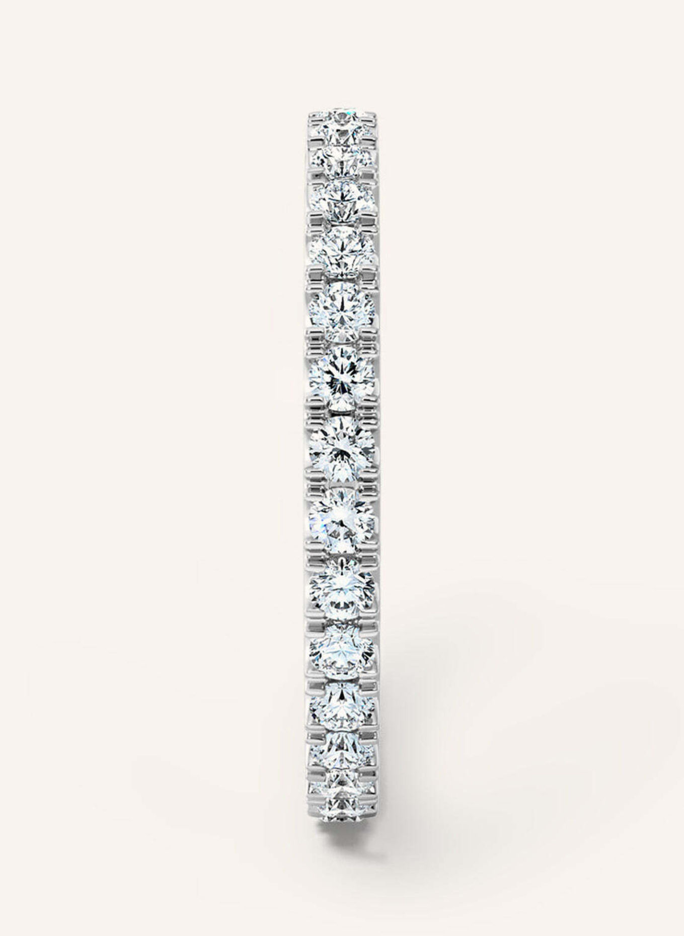 VEYNOU Ring MEMORY aus 18 Karat Weißgold und 0,68ct. Lab-Grown Diamanten: WEISSGOLD