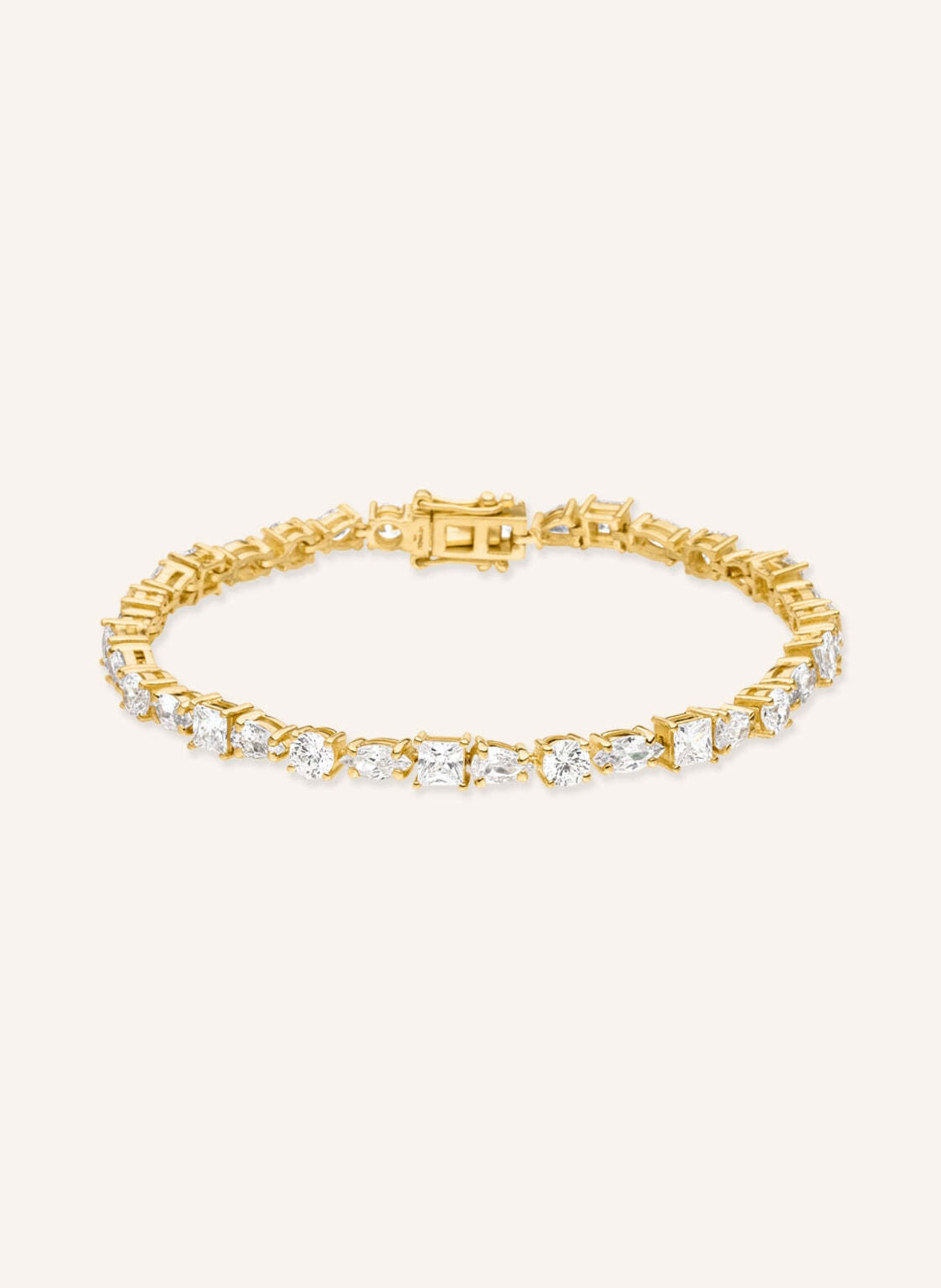 VEYNOU Armband THEIA aus 18 Karat Gelbgold und 7,50ct. Diamanten, Farbe: GOLD (Bild 1)