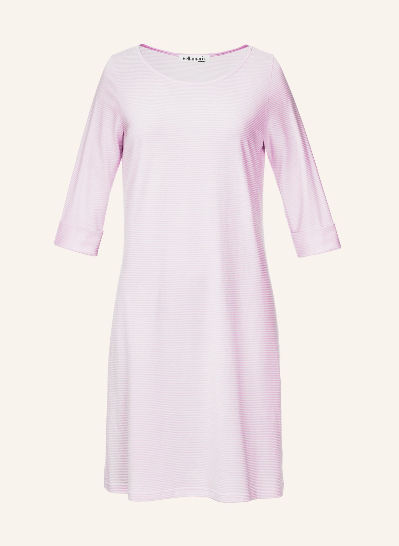 yellamaris Nachthemd mit 3/4 Arm: ALTROSA/ ROSA/ ROSÉ