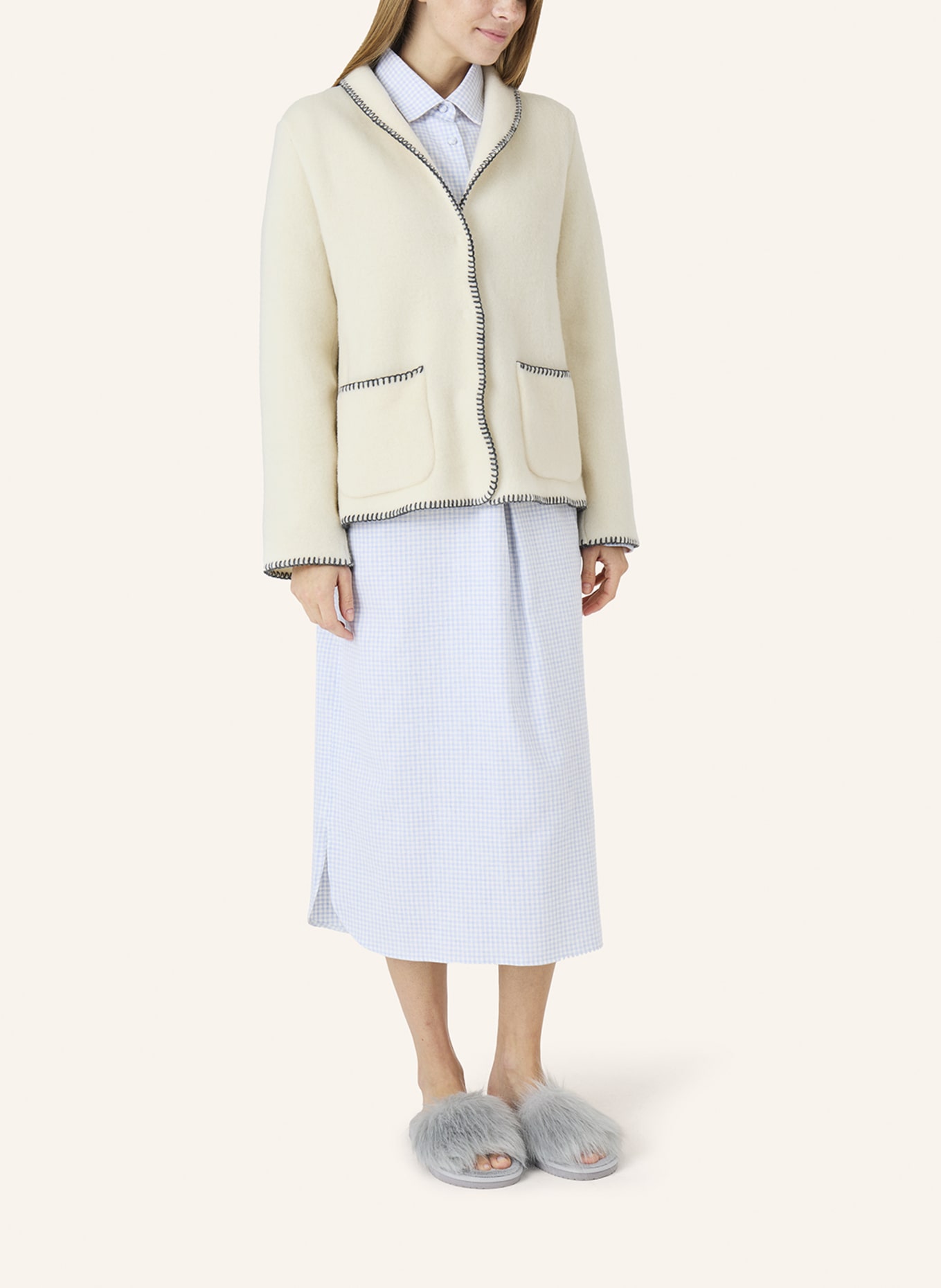 yellamaris Hausjacke: ECRU