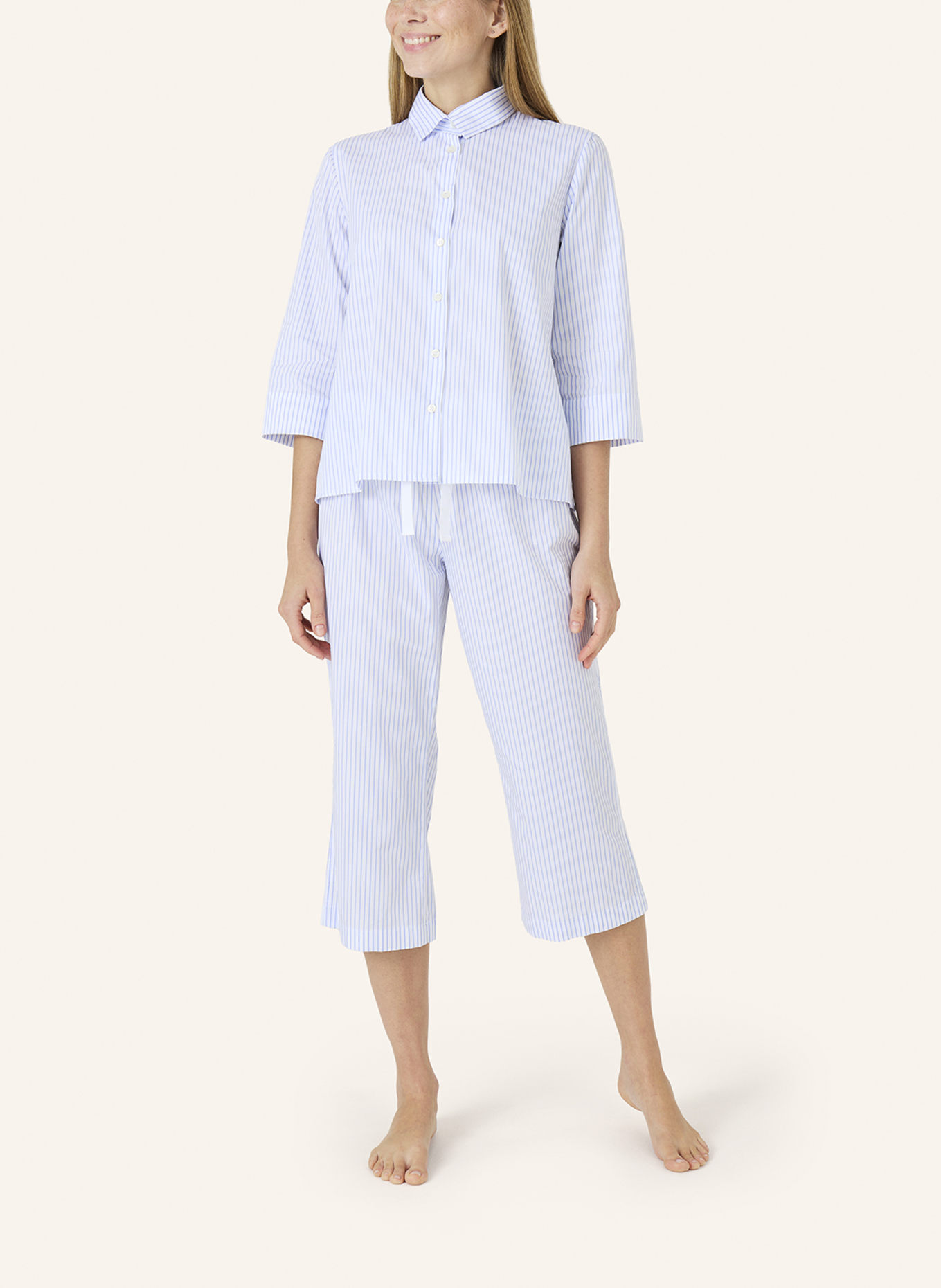 yellamaris Schlafanzug: HELLBLAU/ BLAU