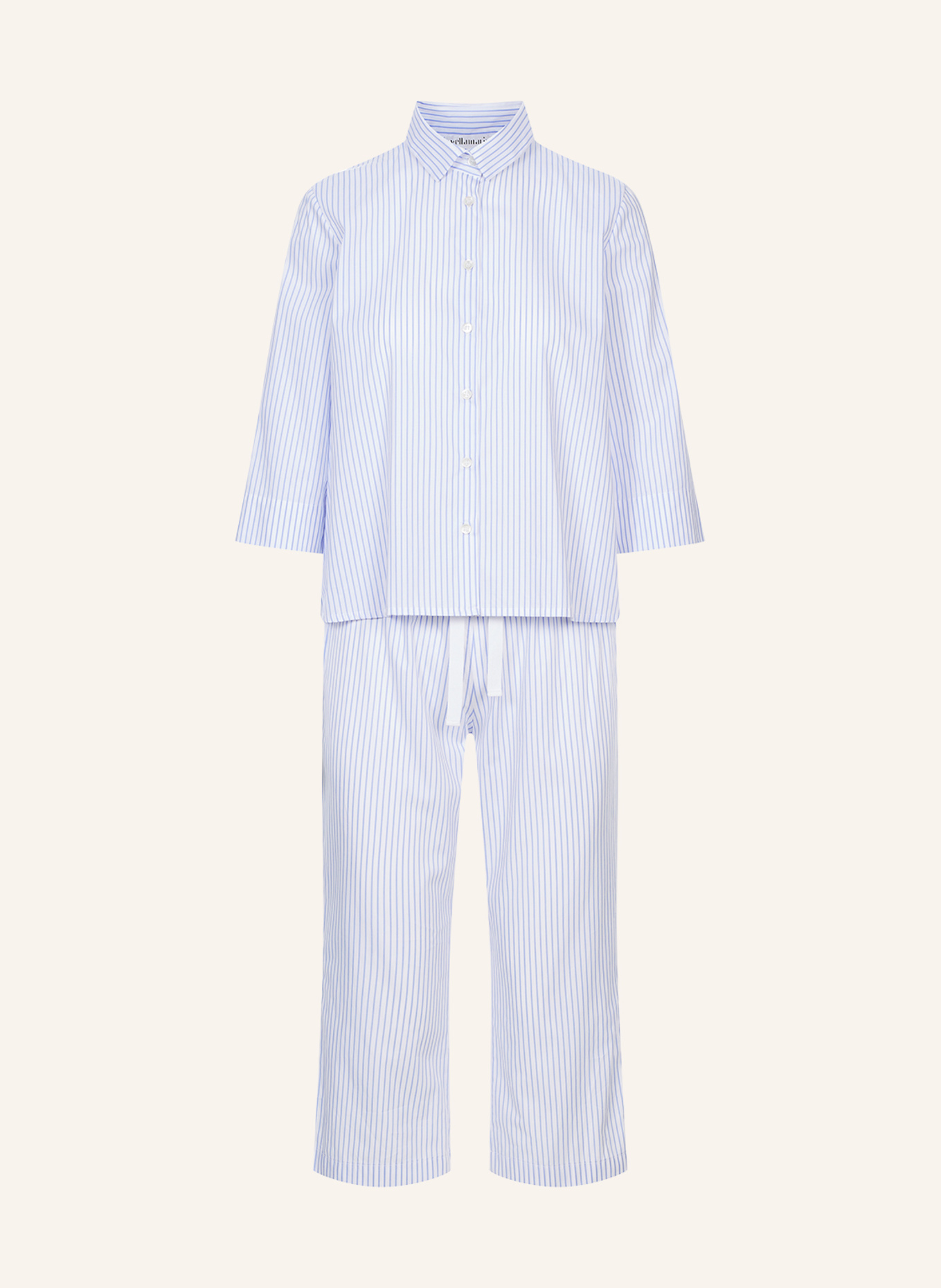 yellamaris Schlafanzug: HELLBLAU/ BLAU