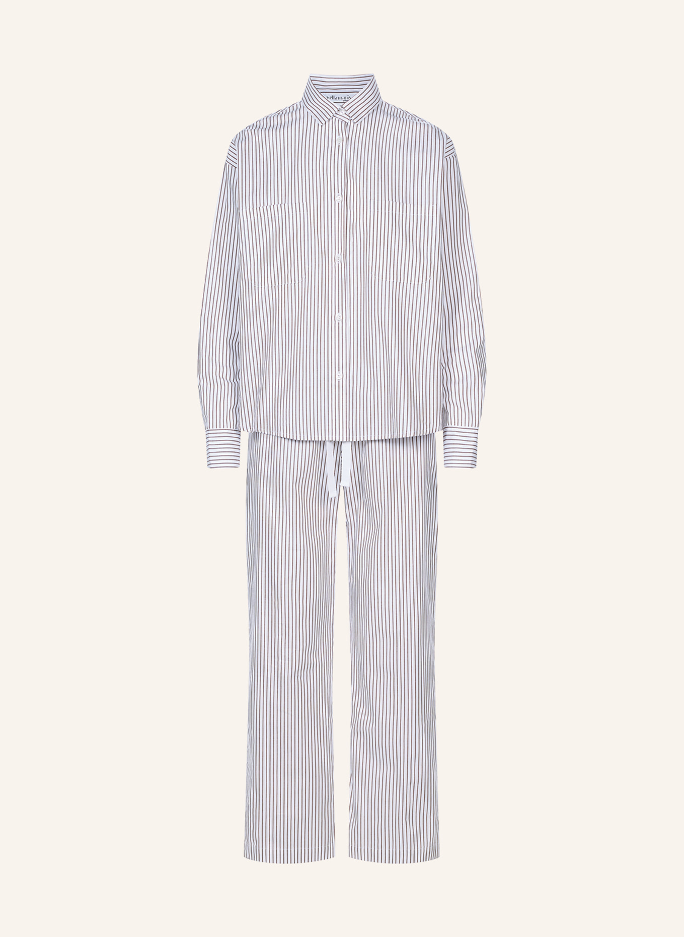 yellamaris Schlafanzug: TAUPE