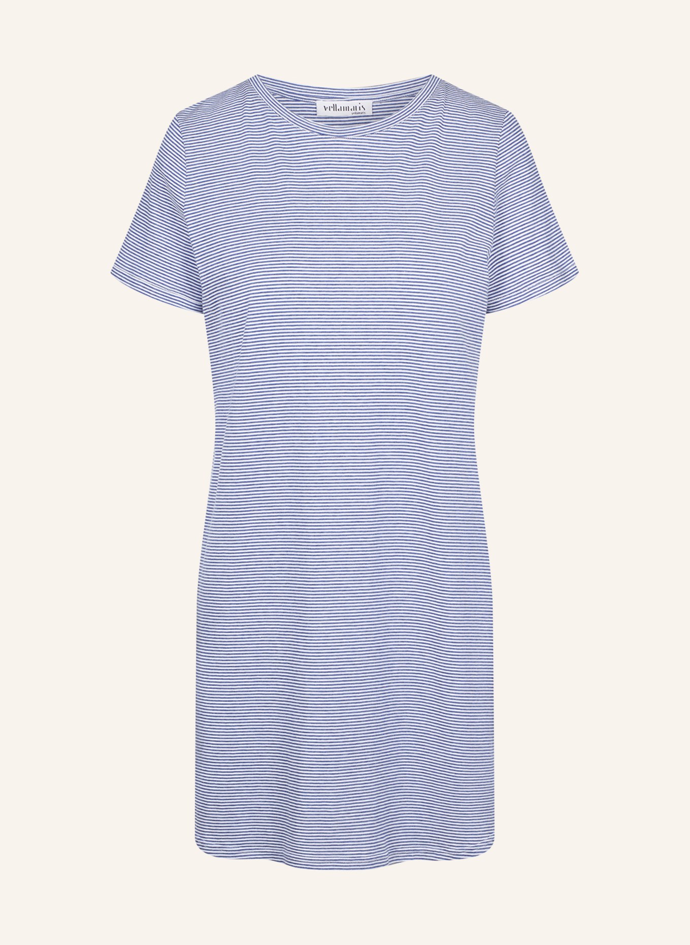 yellamaris Nachthemd mit kurzem Arm: BLAUGRAU/ BLAU/ HELLBLAU