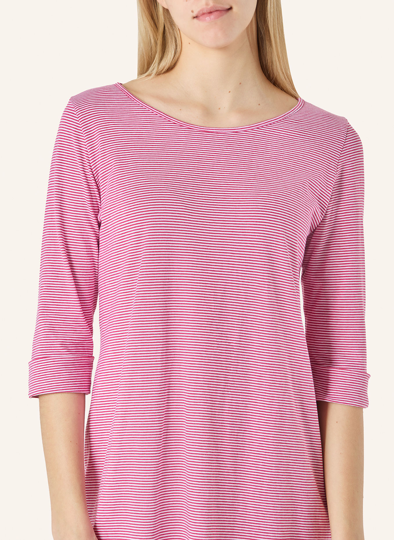 yellamaris Nachthemd mit 3/4 Arm: ROT