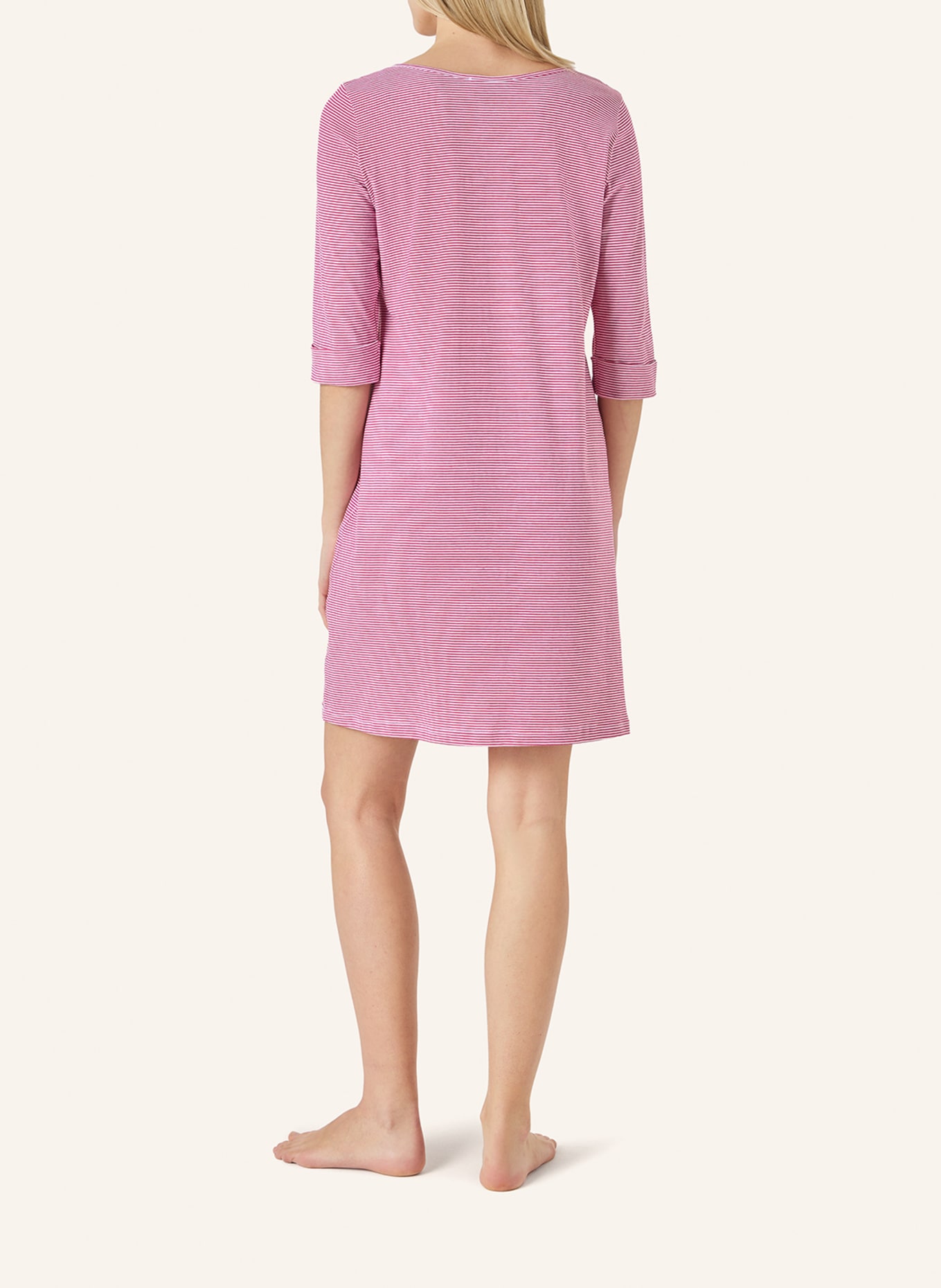 yellamaris Nachthemd mit 3/4 Arm: ROT