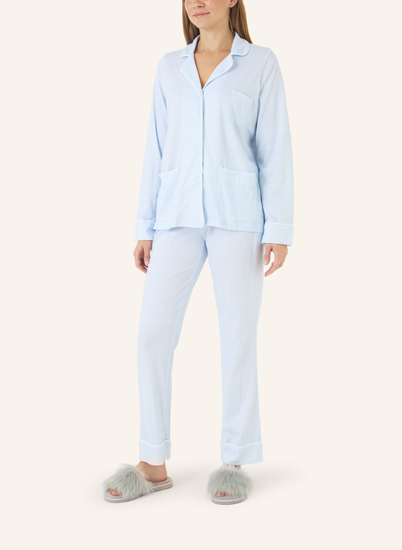 yellamaris Schlafanzug: HELLBLAU/ BLAU