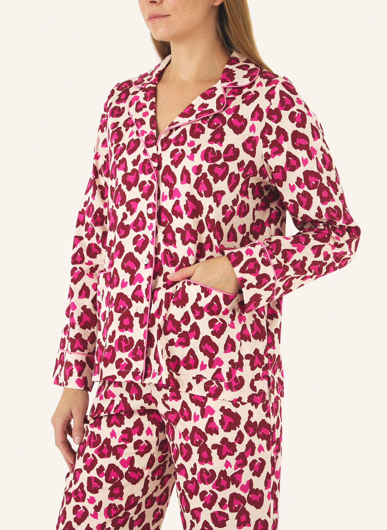 yellamaris Schlafanzug: PINK/ LILA