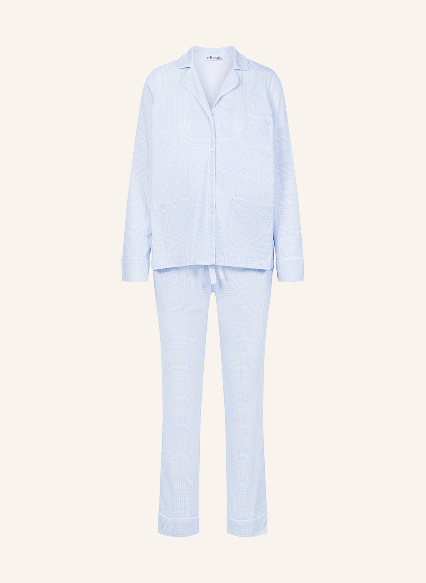 yellamaris Schlafanzug: HELLBLAU/ BLAU
