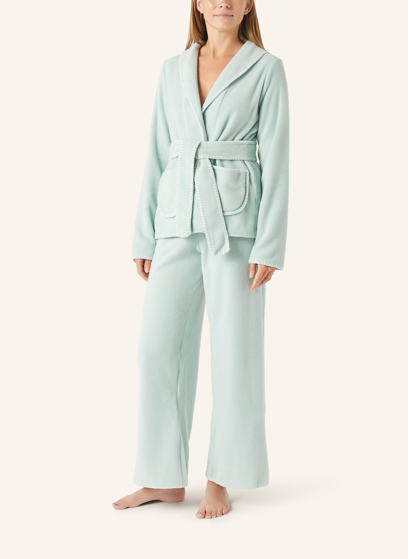 yellamaris Hausanzug: HELLGRÜN/ MINT