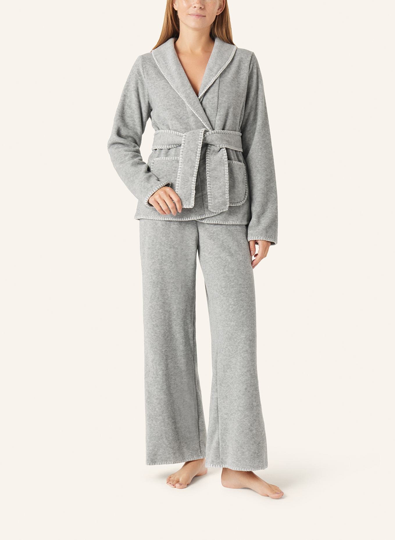 yellamaris Hausanzug: GRAU/ HELLGRAU