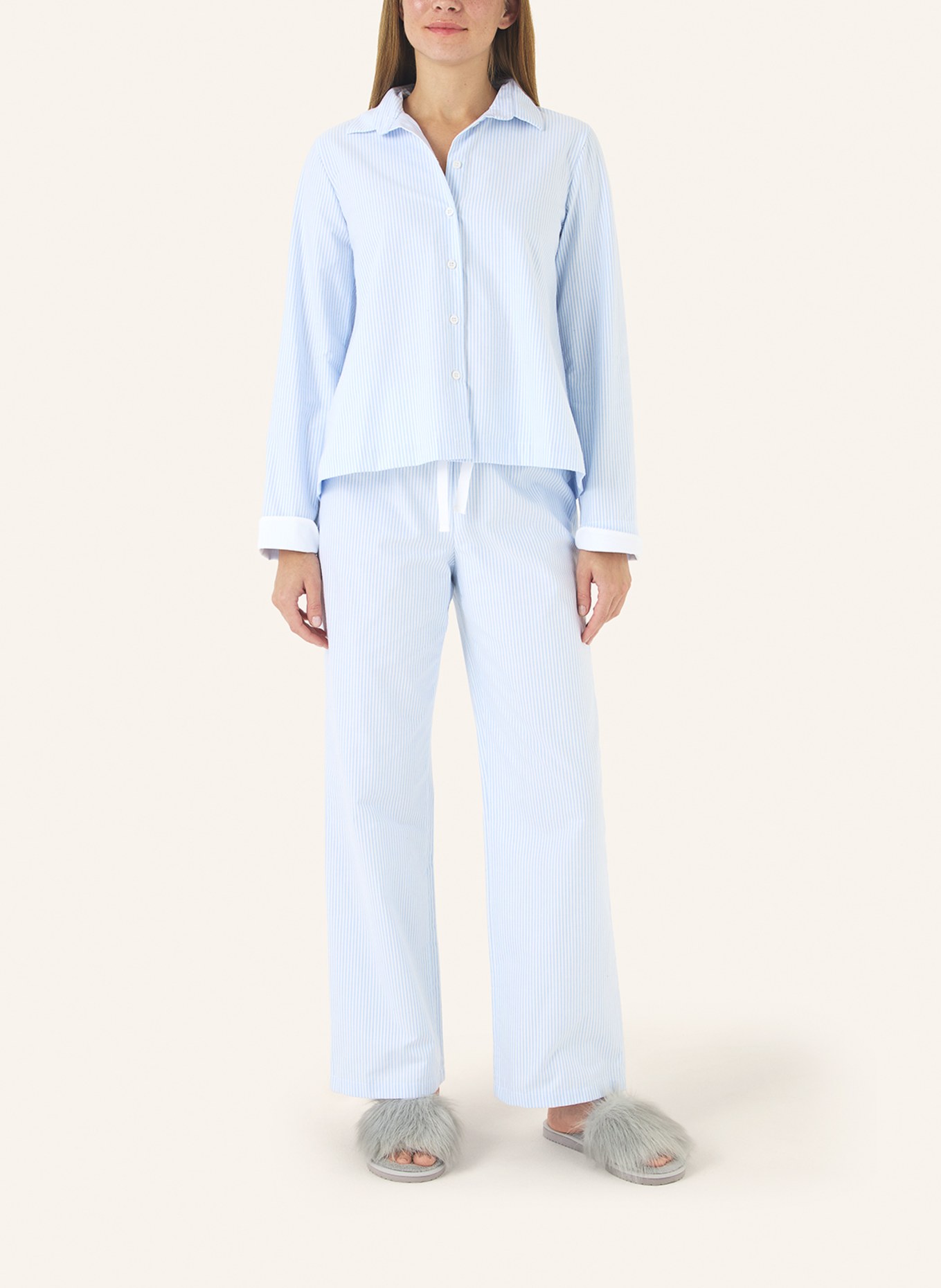 yellamaris Schlafanzug: HELLBLAU/ BLAU