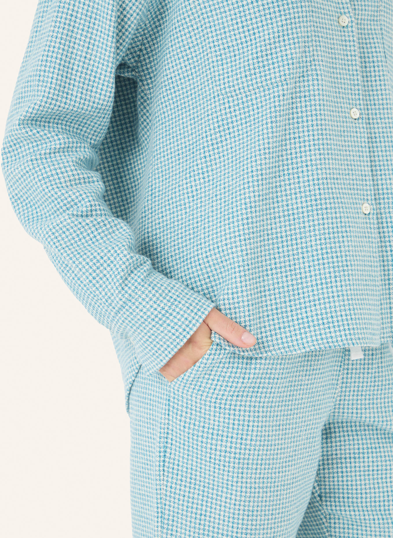 yellamaris Schlafanzug: MINT/ GRÜN/ DUNKELGRÜN/ HELLGRÜN