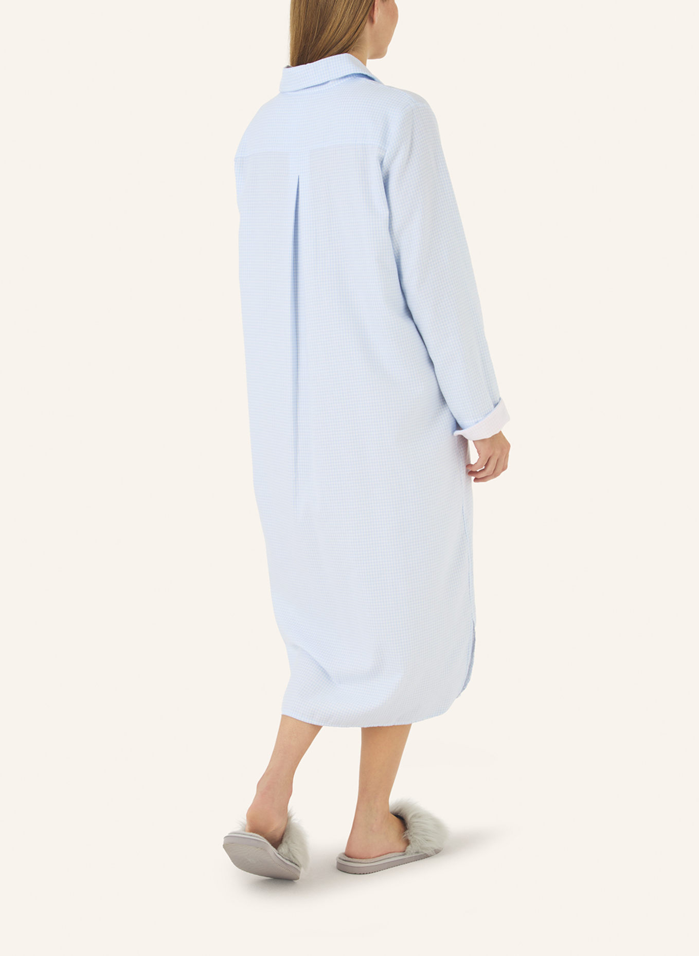 yellamaris Nachthemd: HELLBLAU/ BLAU