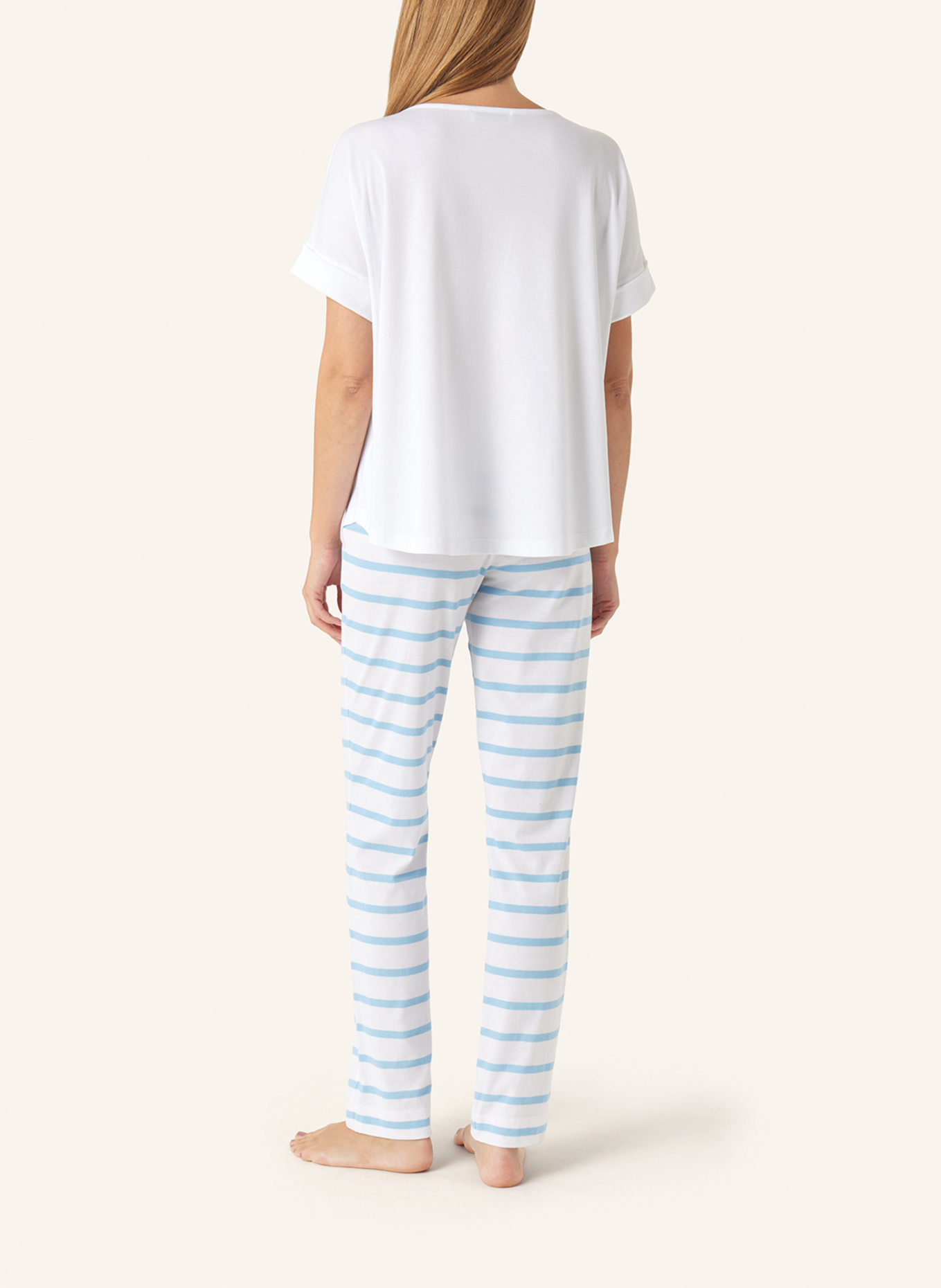 yellamaris Schlafanzug: HELLBLAU/ BLAU