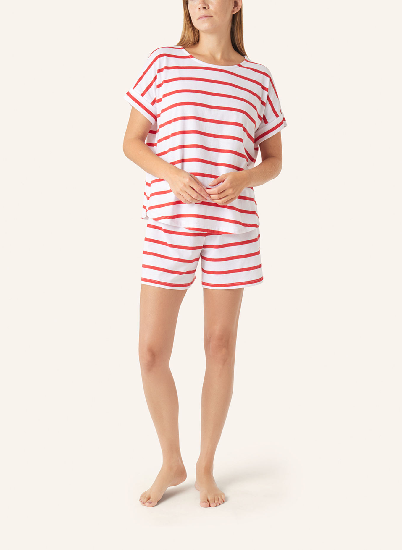 yellamaris Schlafanzug: ROT