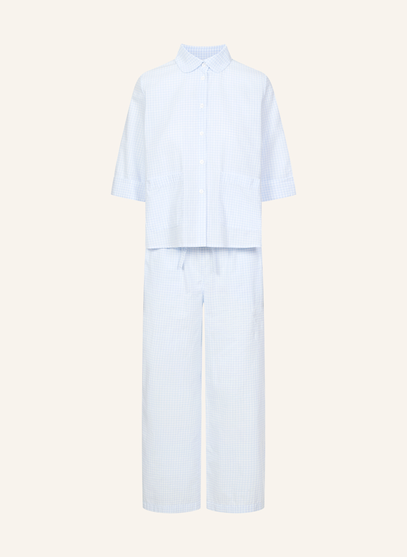 yellamaris Schlafanzug: HELLBLAU/ BLAU