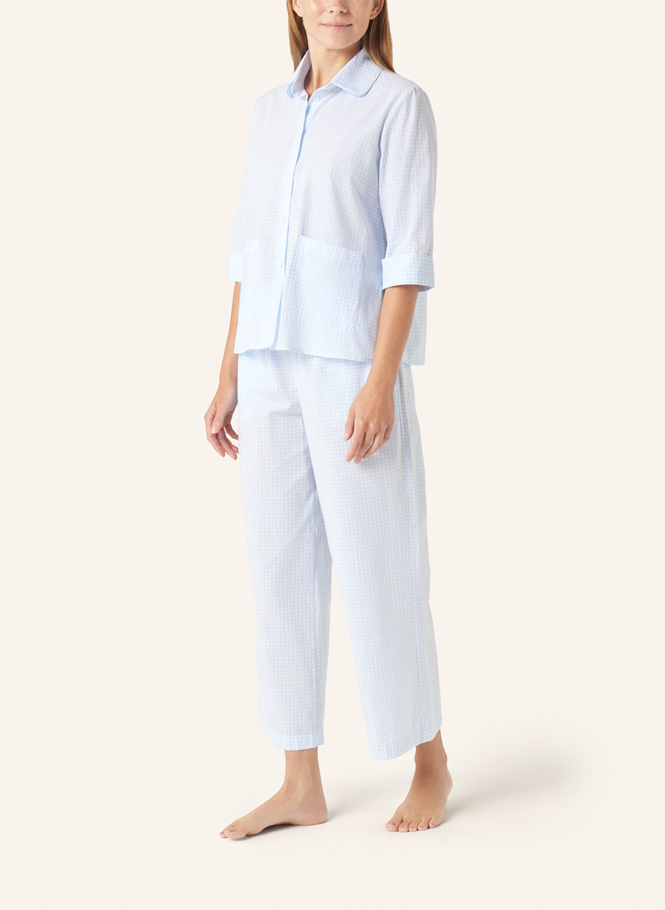 yellamaris Schlafanzug: HELLBLAU/ BLAU