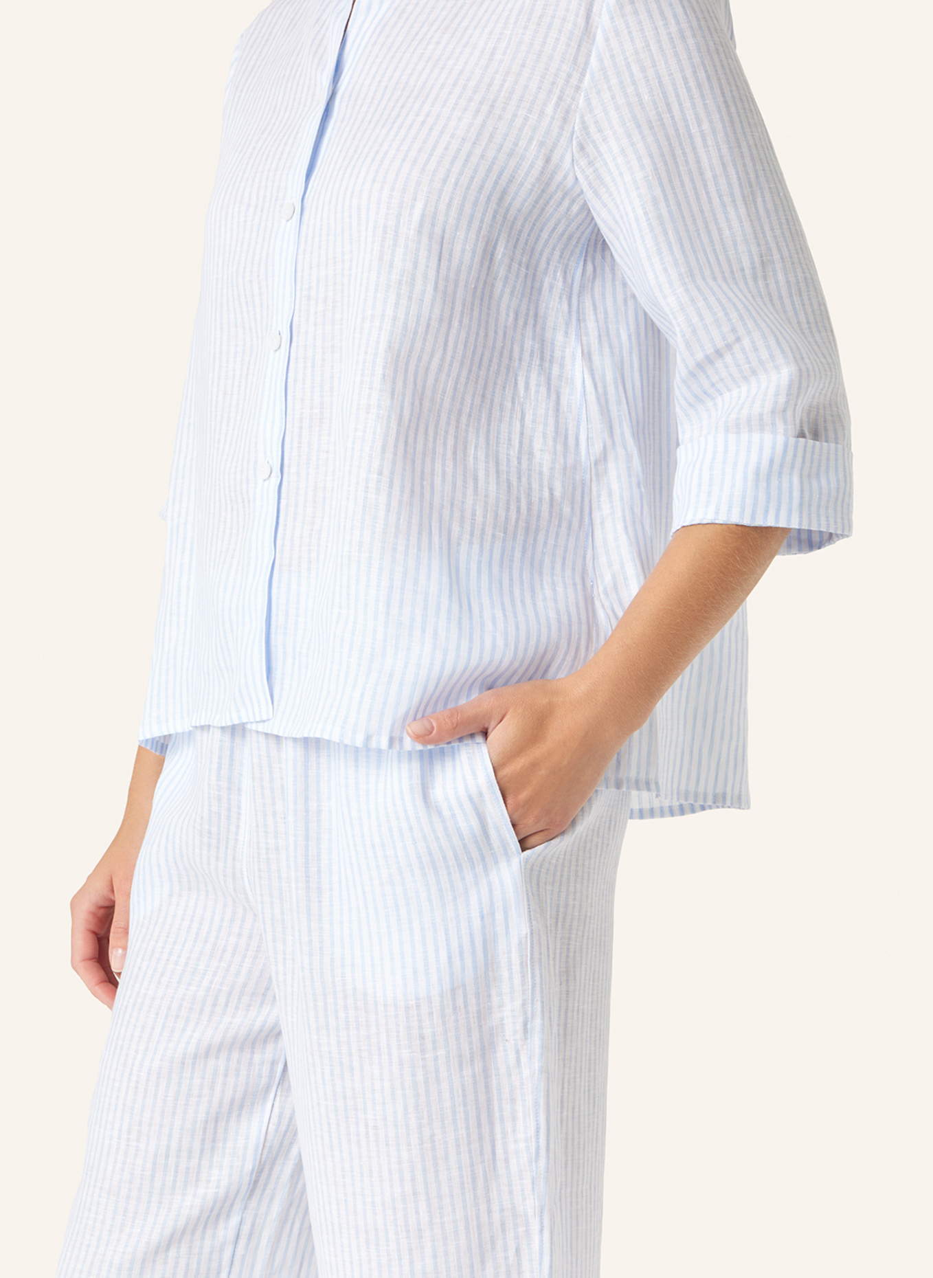 yellamaris Schlafanzug: HELLBLAU/ BLAU